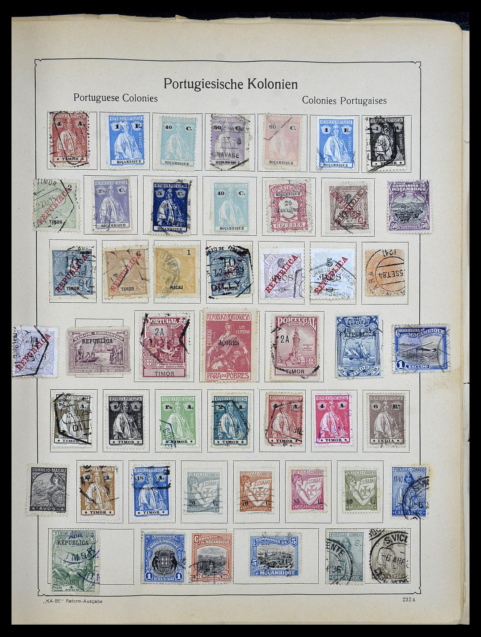34506 025 - Postzegelverzameling 34506 Wereld 1870-1935.