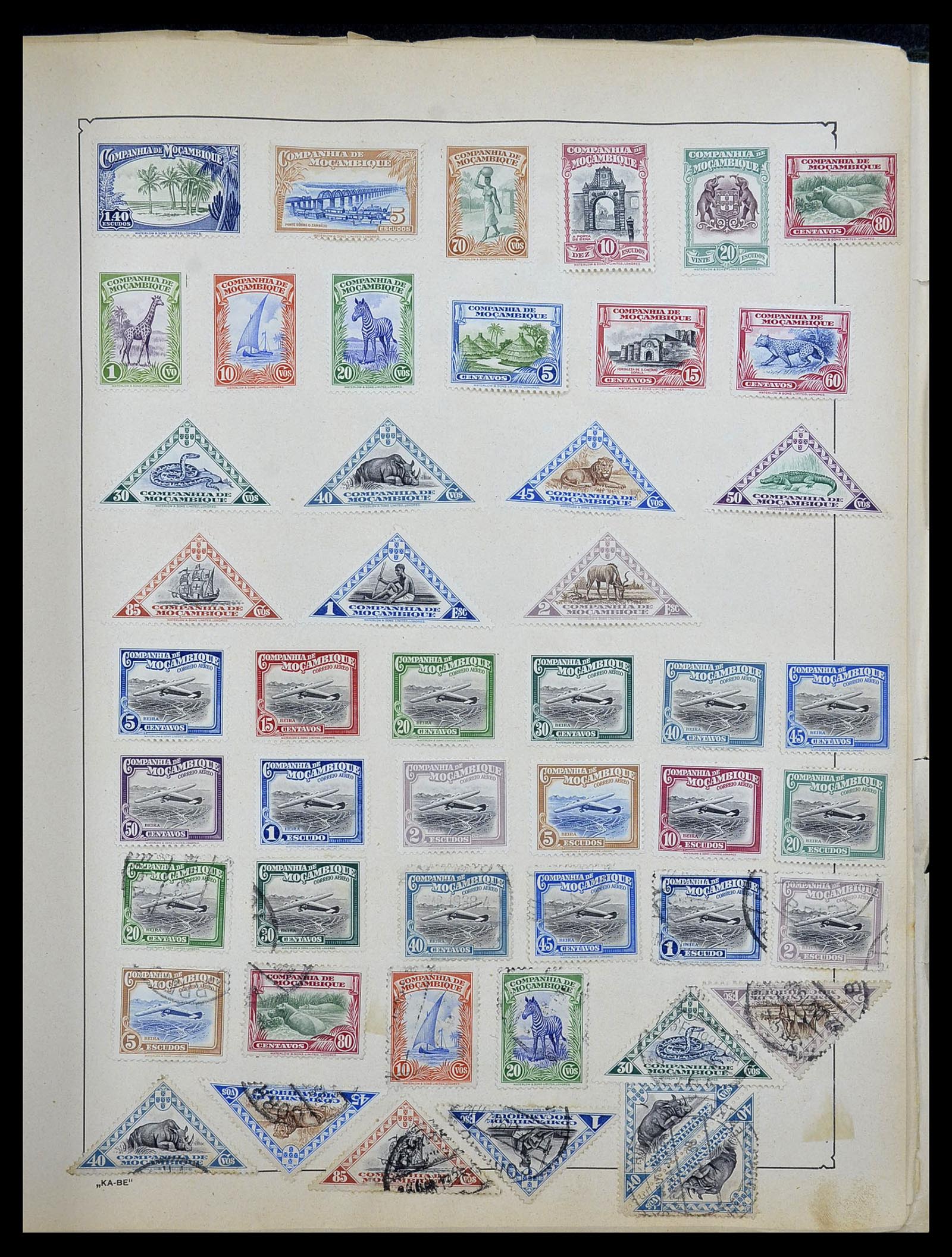 34506 027 - Postzegelverzameling 34506 Wereld 1870-1935.