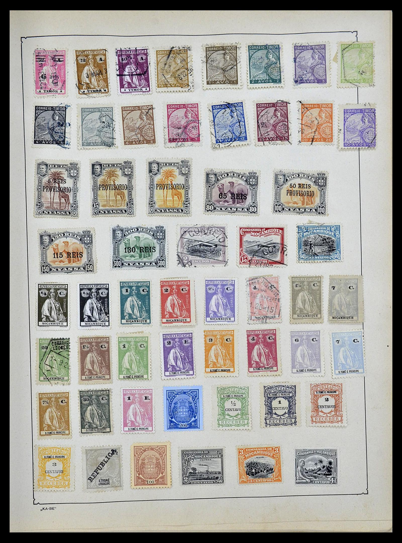 34506 028 - Postzegelverzameling 34506 Wereld 1870-1935.