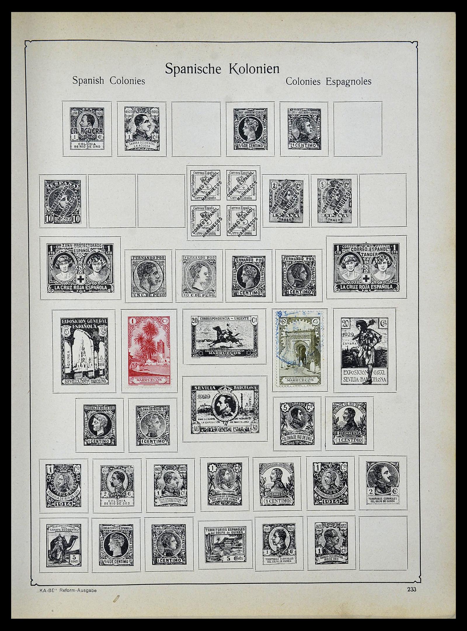 34506 030 - Postzegelverzameling 34506 Wereld 1870-1935.