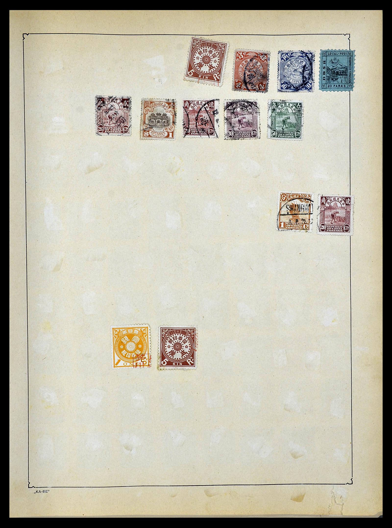 34506 036 - Postzegelverzameling 34506 Wereld 1870-1935.