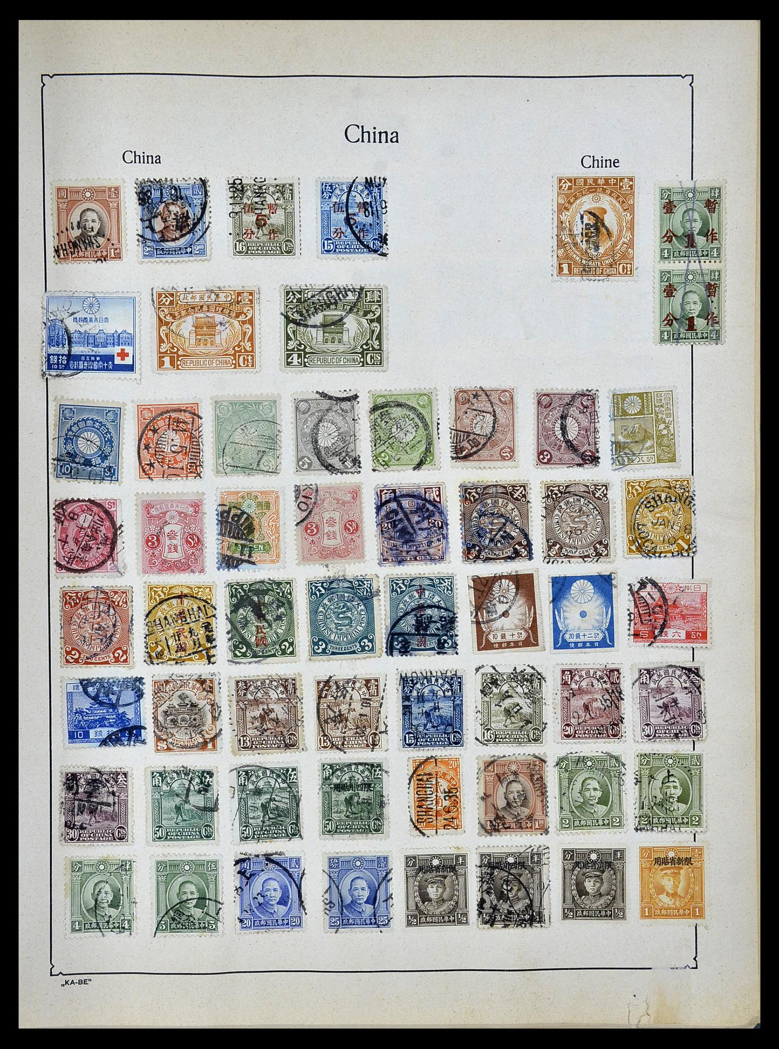 34506 037 - Postzegelverzameling 34506 Wereld 1870-1935.