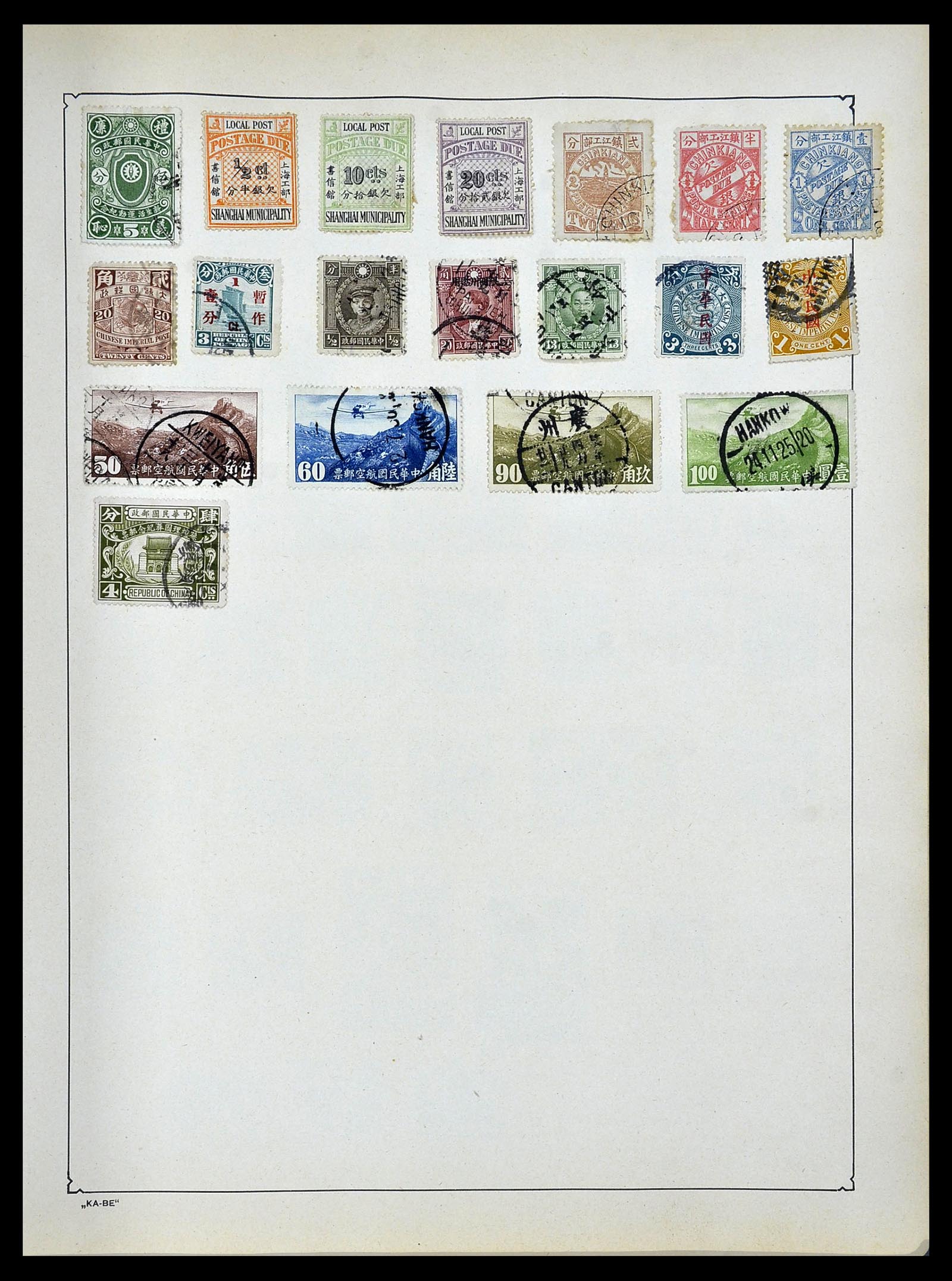 34506 039 - Postzegelverzameling 34506 Wereld 1870-1935.