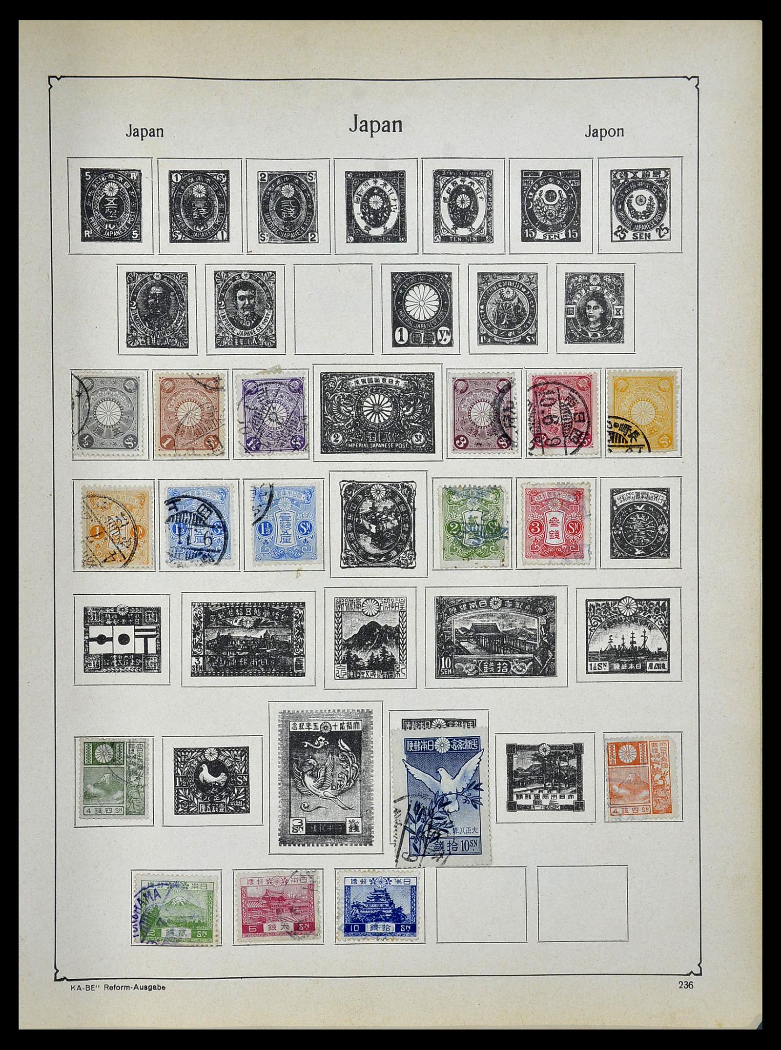 34506 040 - Postzegelverzameling 34506 Wereld 1870-1935.