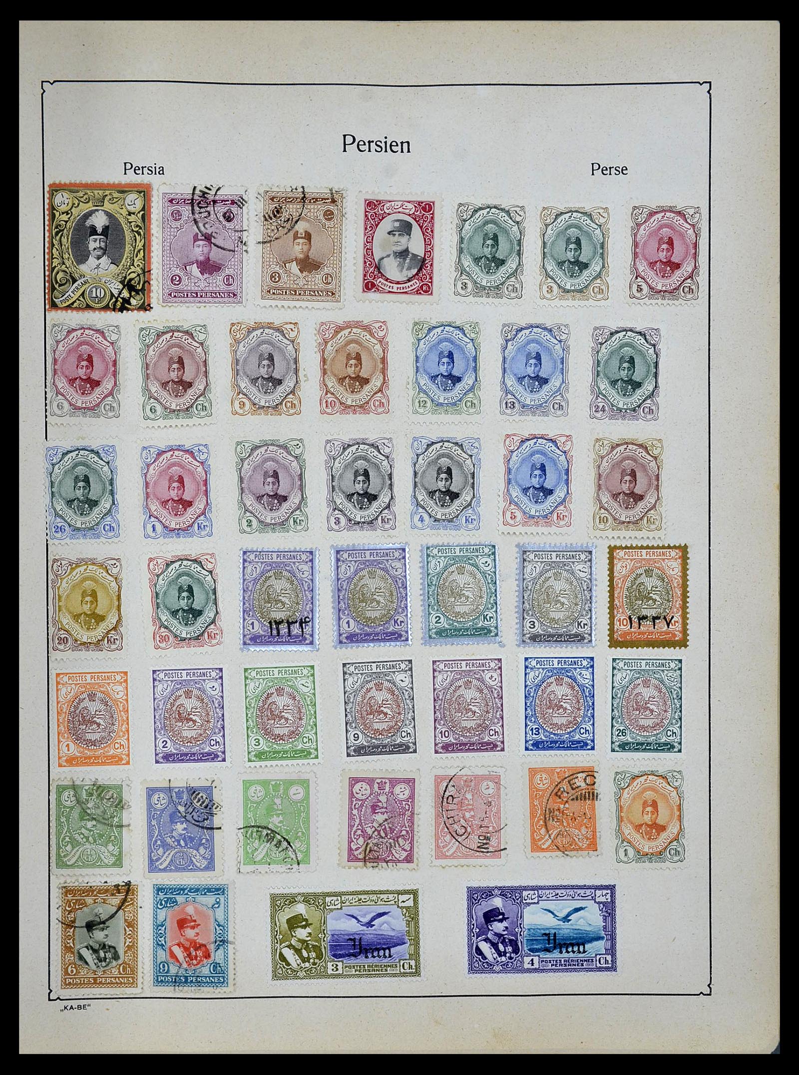 34506 045 - Postzegelverzameling 34506 Wereld 1870-1935.