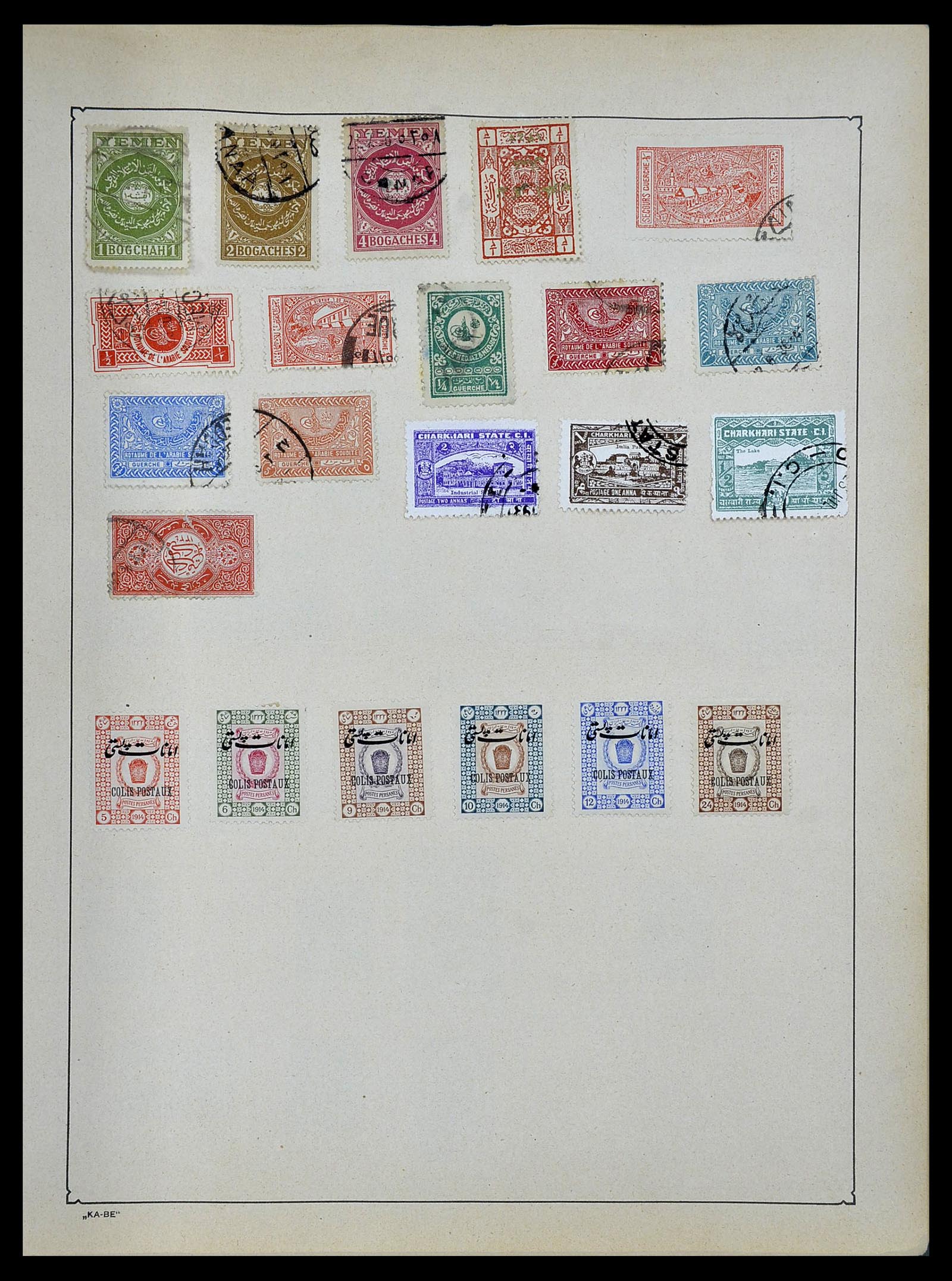 34506 047 - Postzegelverzameling 34506 Wereld 1870-1935.