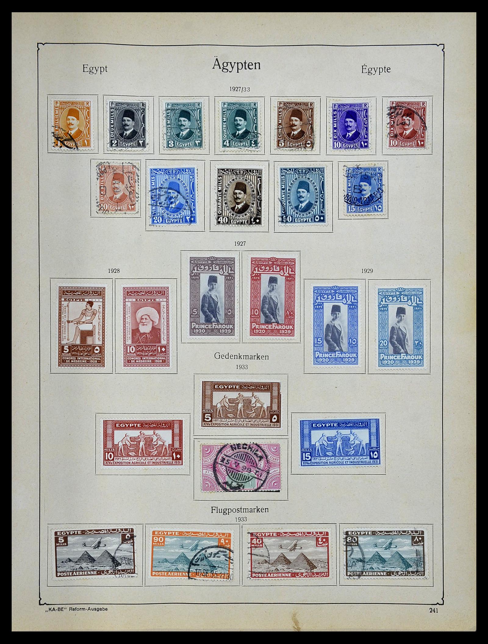 34506 053 - Postzegelverzameling 34506 Wereld 1870-1935.