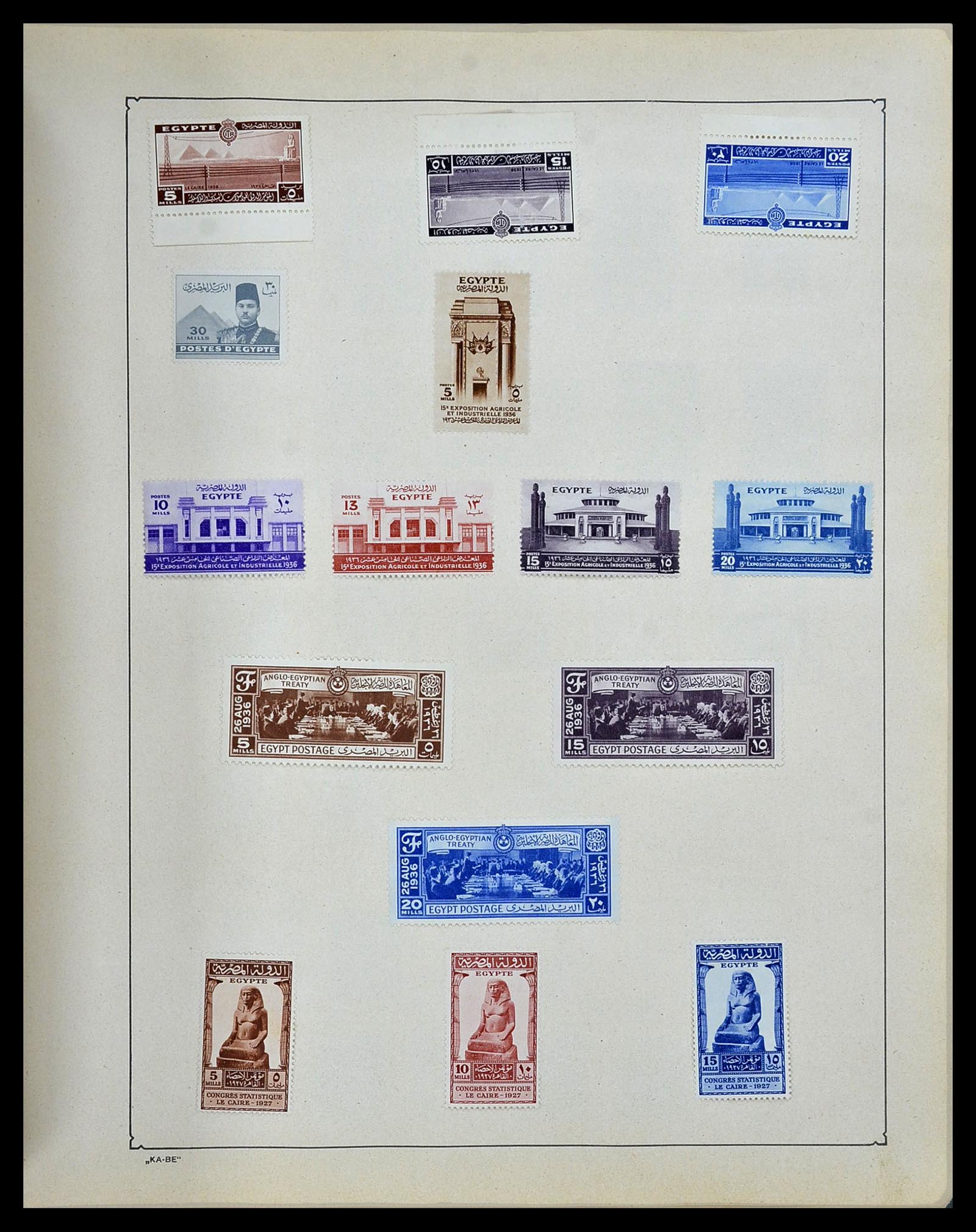 34506 055 - Postzegelverzameling 34506 Wereld 1870-1935.