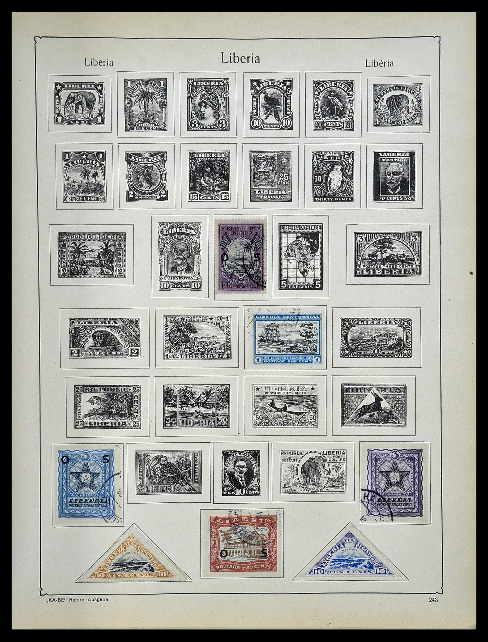 34506 058 - Postzegelverzameling 34506 Wereld 1870-1935.