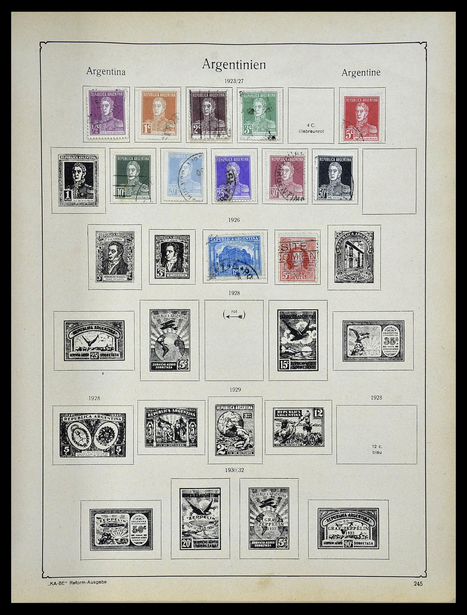 34506 060 - Postzegelverzameling 34506 Wereld 1870-1935.