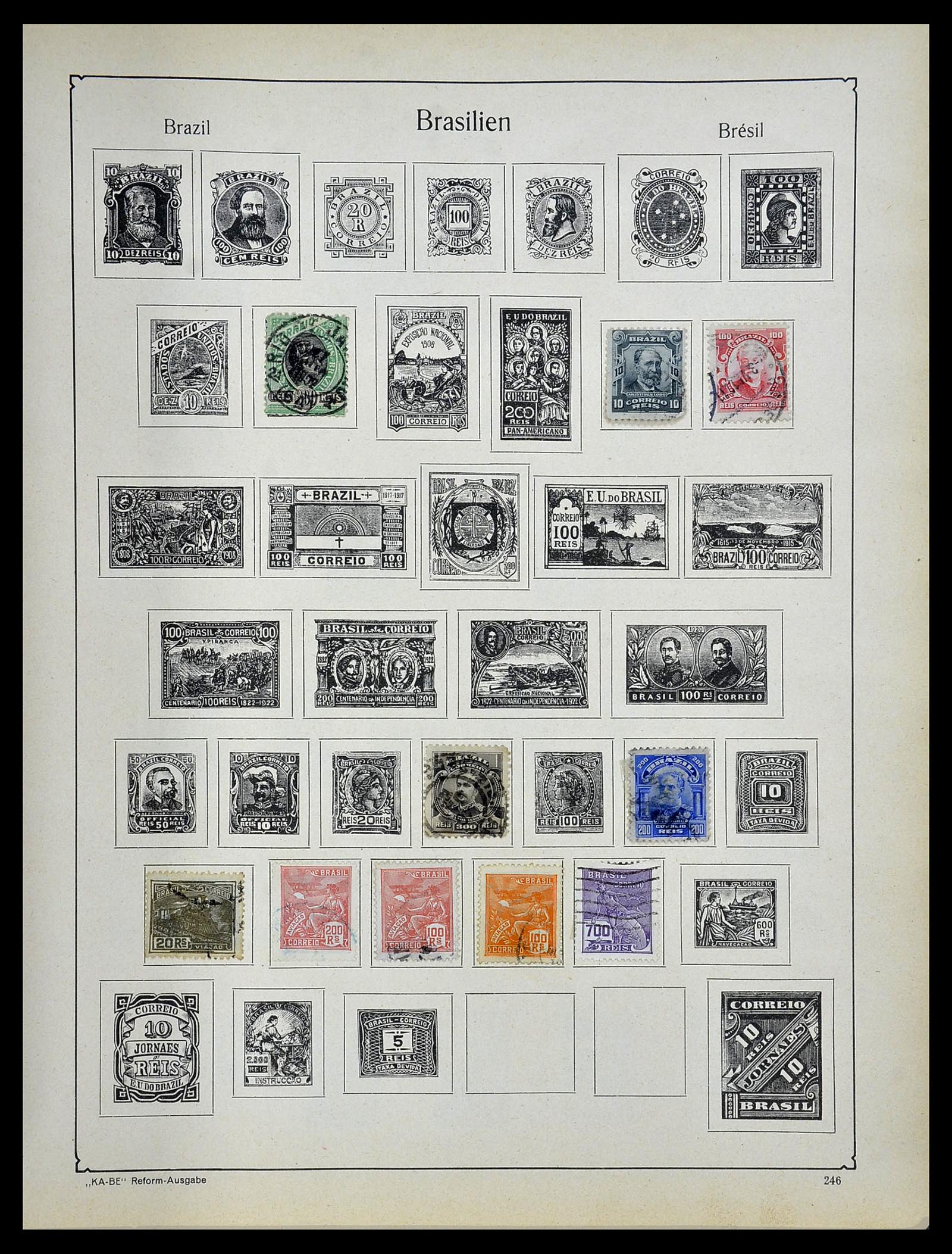 34506 062 - Postzegelverzameling 34506 Wereld 1870-1935.