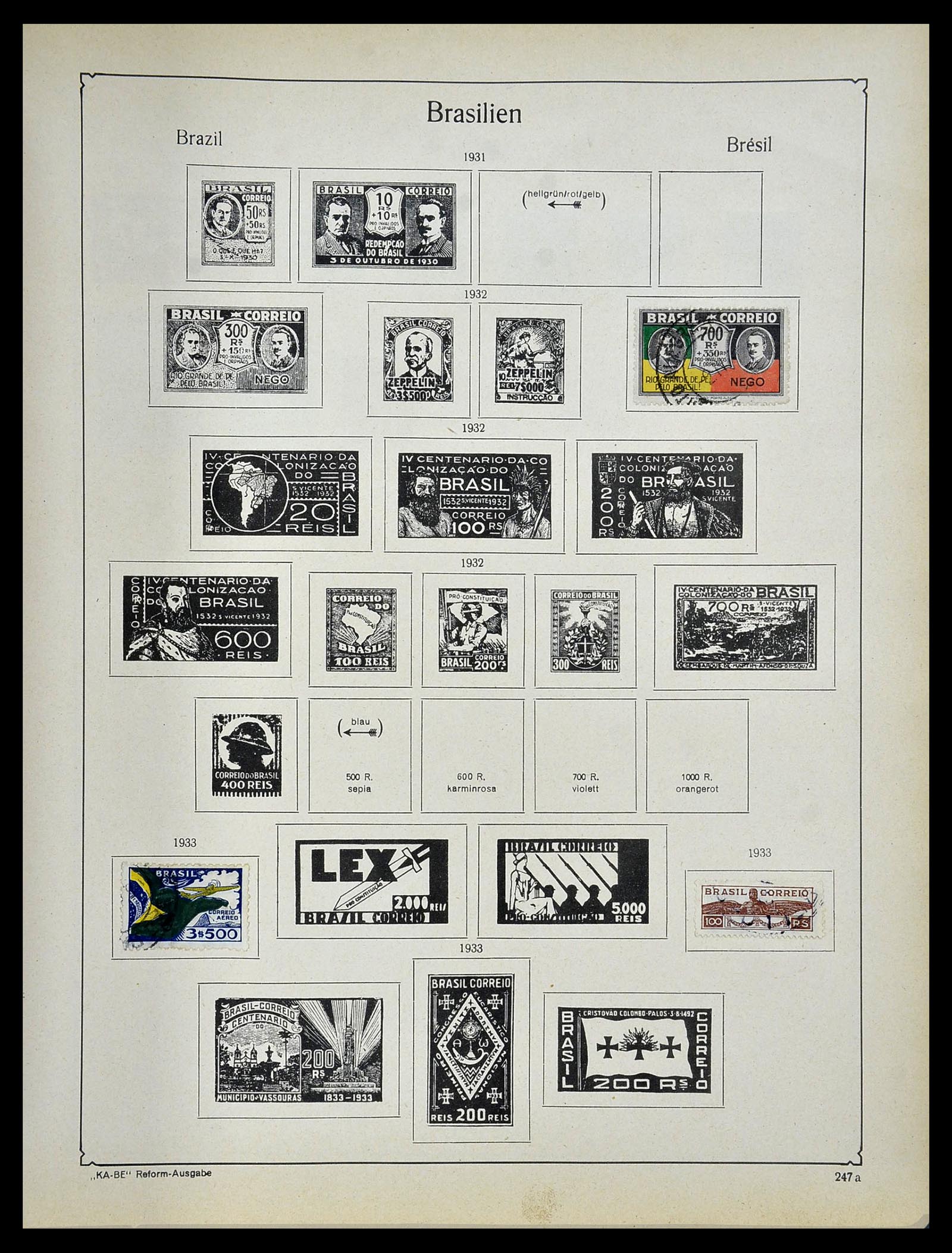 34506 064 - Postzegelverzameling 34506 Wereld 1870-1935.