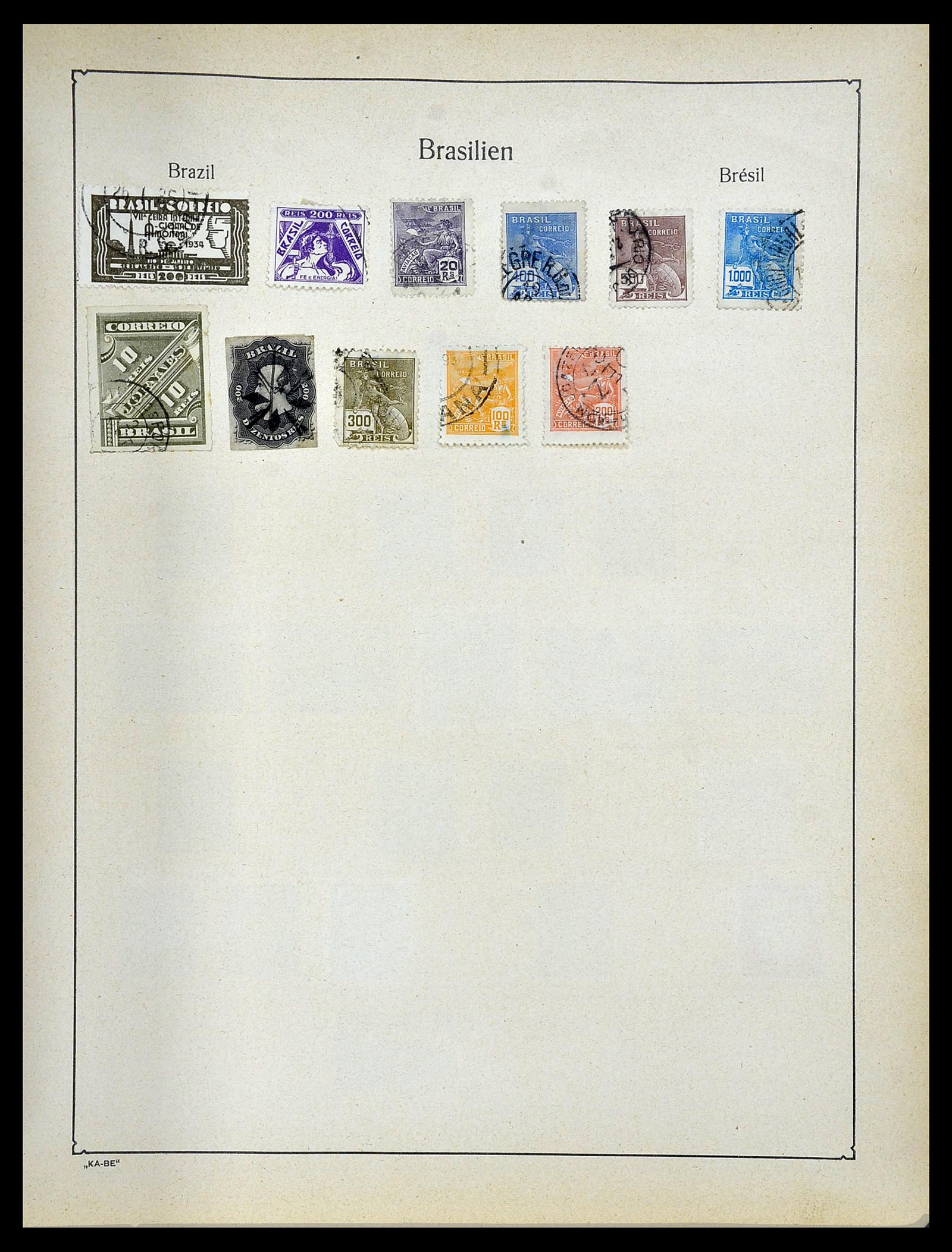 34506 065 - Postzegelverzameling 34506 Wereld 1870-1935.