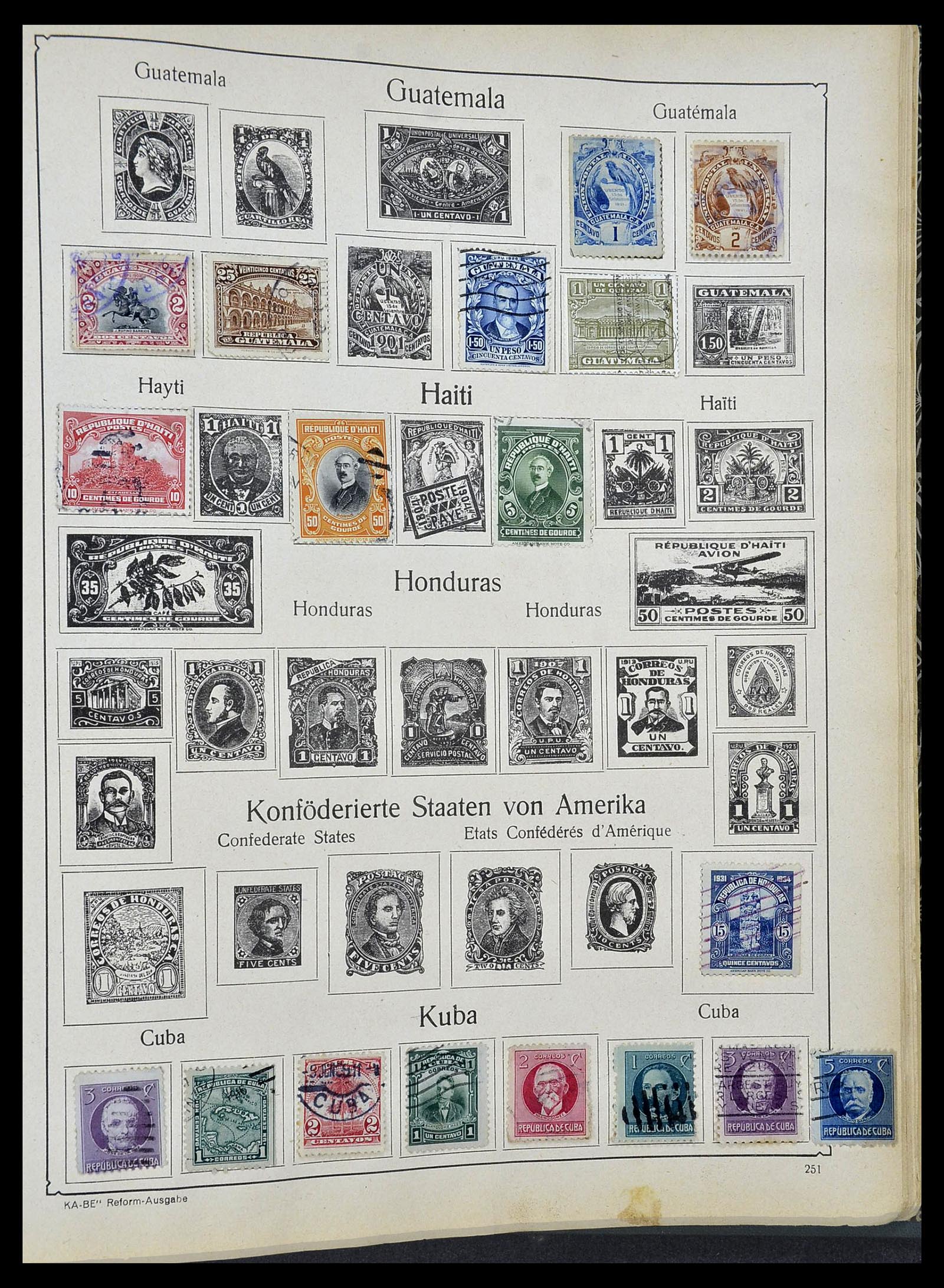 34506 073 - Postzegelverzameling 34506 Wereld 1870-1935.