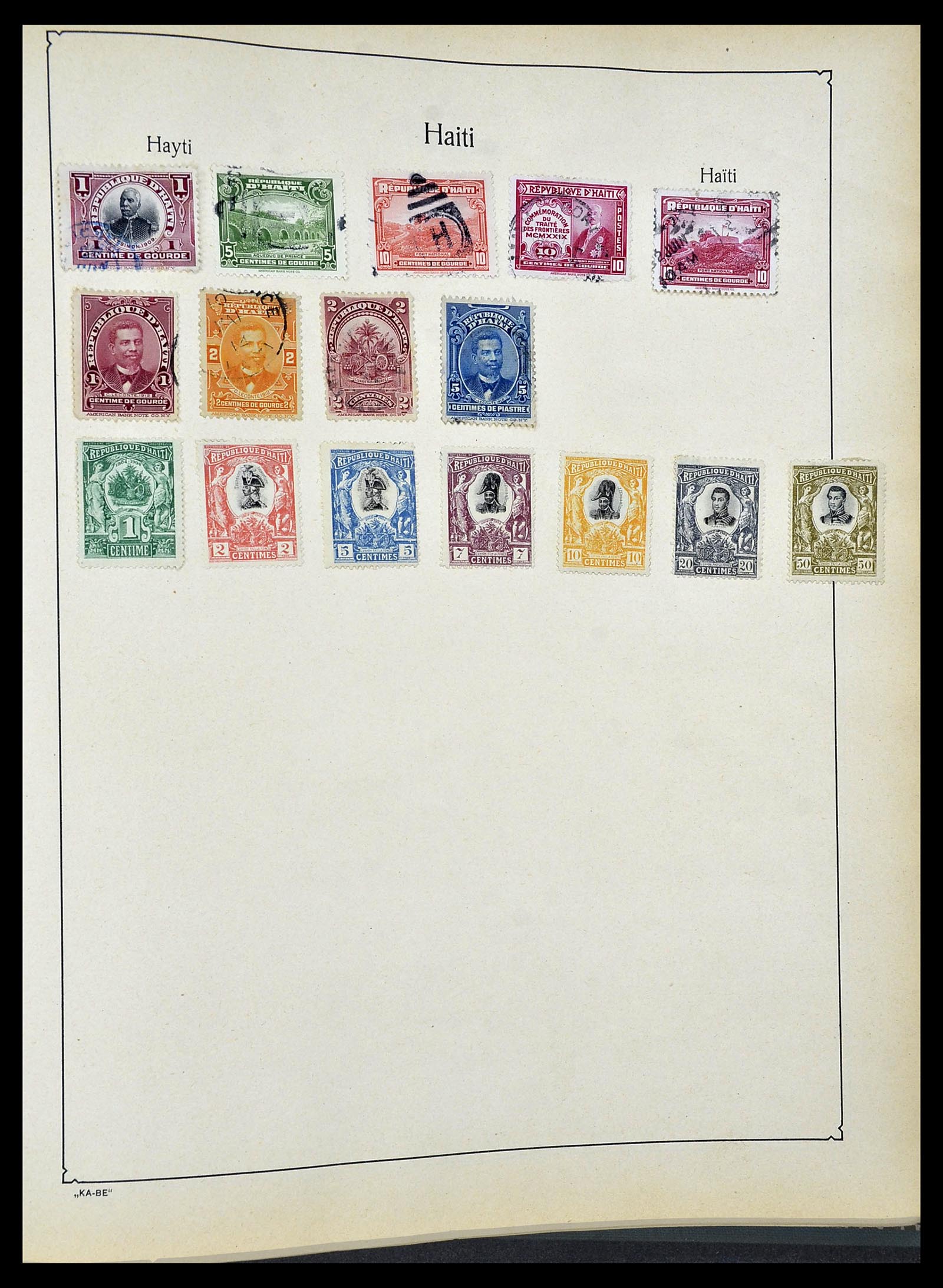 34506 075 - Postzegelverzameling 34506 Wereld 1870-1935.