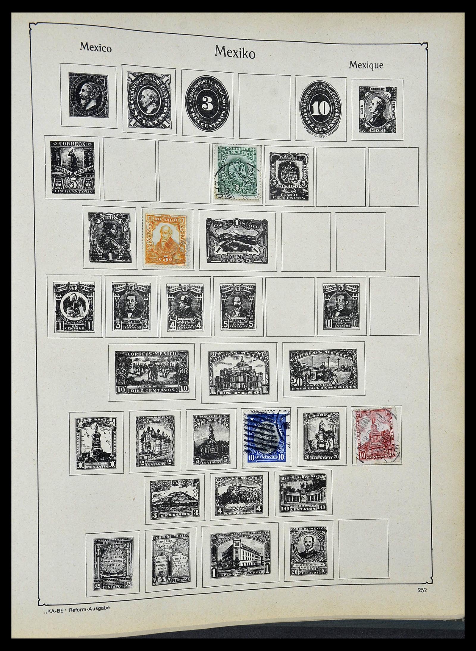 34506 077 - Postzegelverzameling 34506 Wereld 1870-1935.