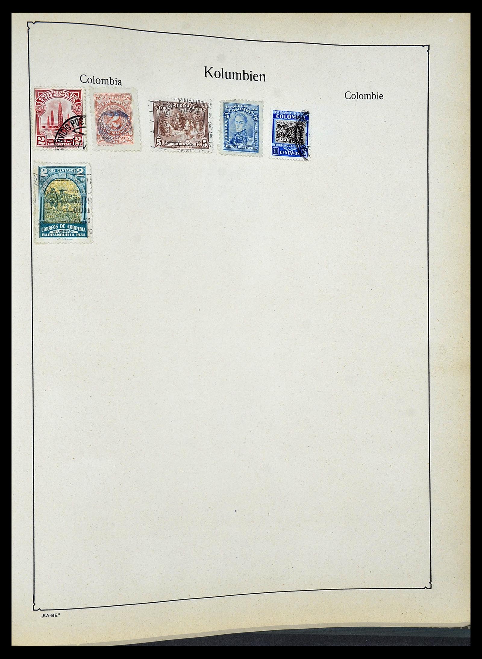 34506 081 - Postzegelverzameling 34506 Wereld 1870-1935.