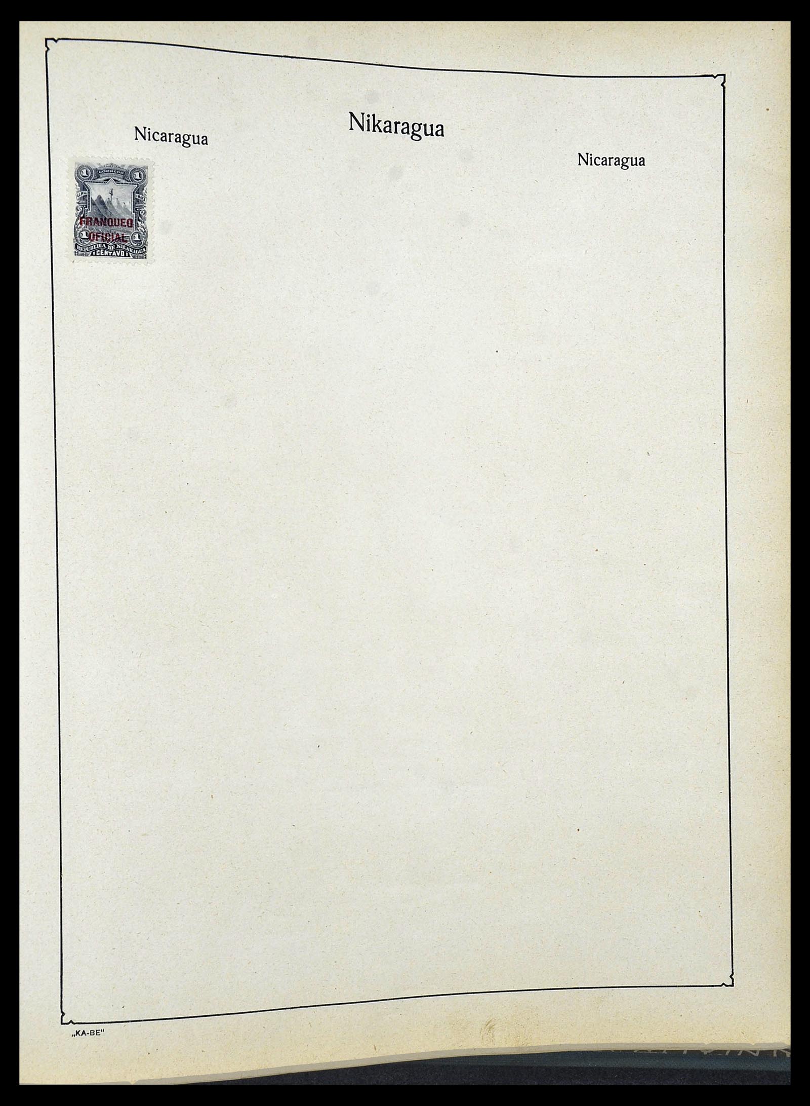 34506 084 - Postzegelverzameling 34506 Wereld 1870-1935.