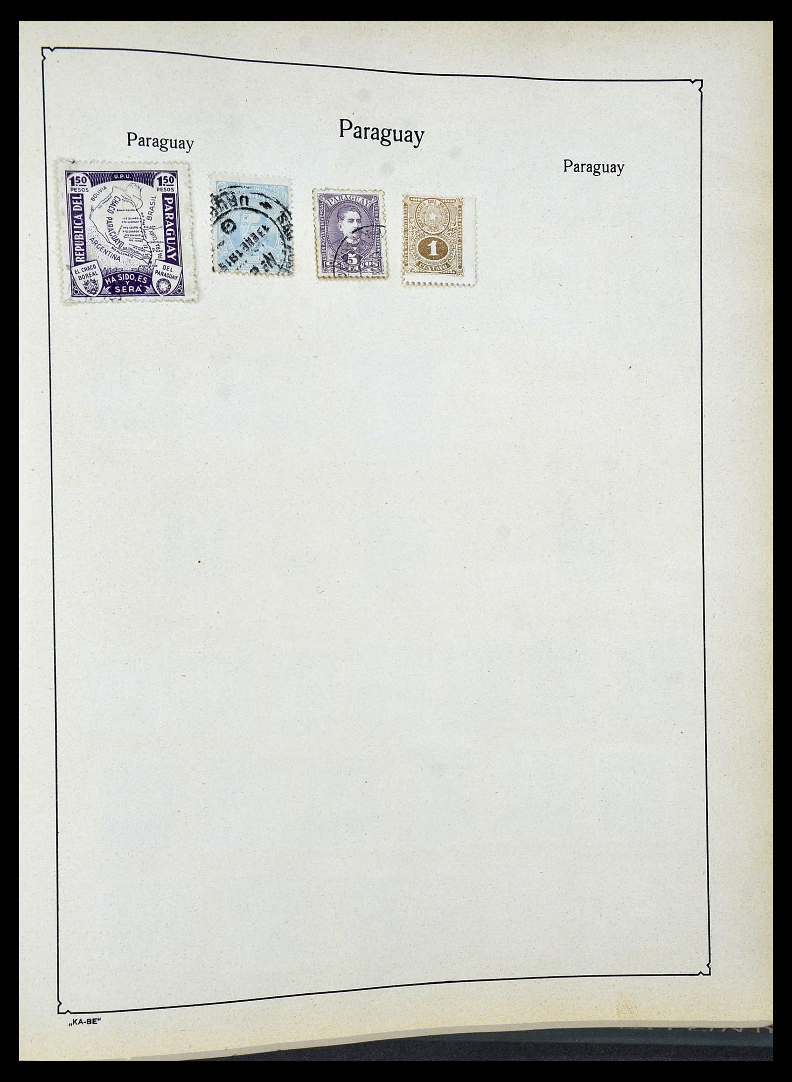 34506 086 - Postzegelverzameling 34506 Wereld 1870-1935.