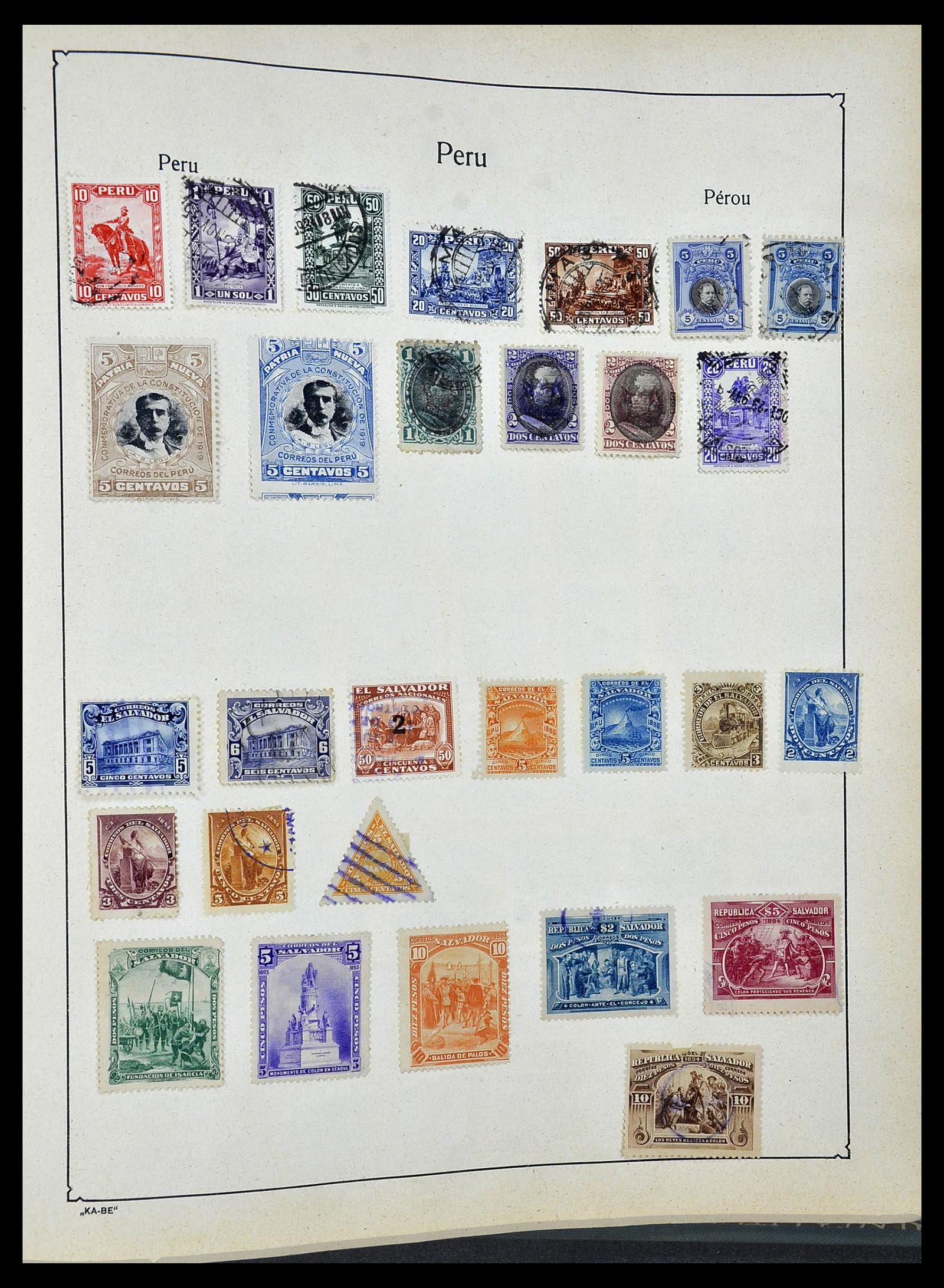 34506 088 - Postzegelverzameling 34506 Wereld 1870-1935.