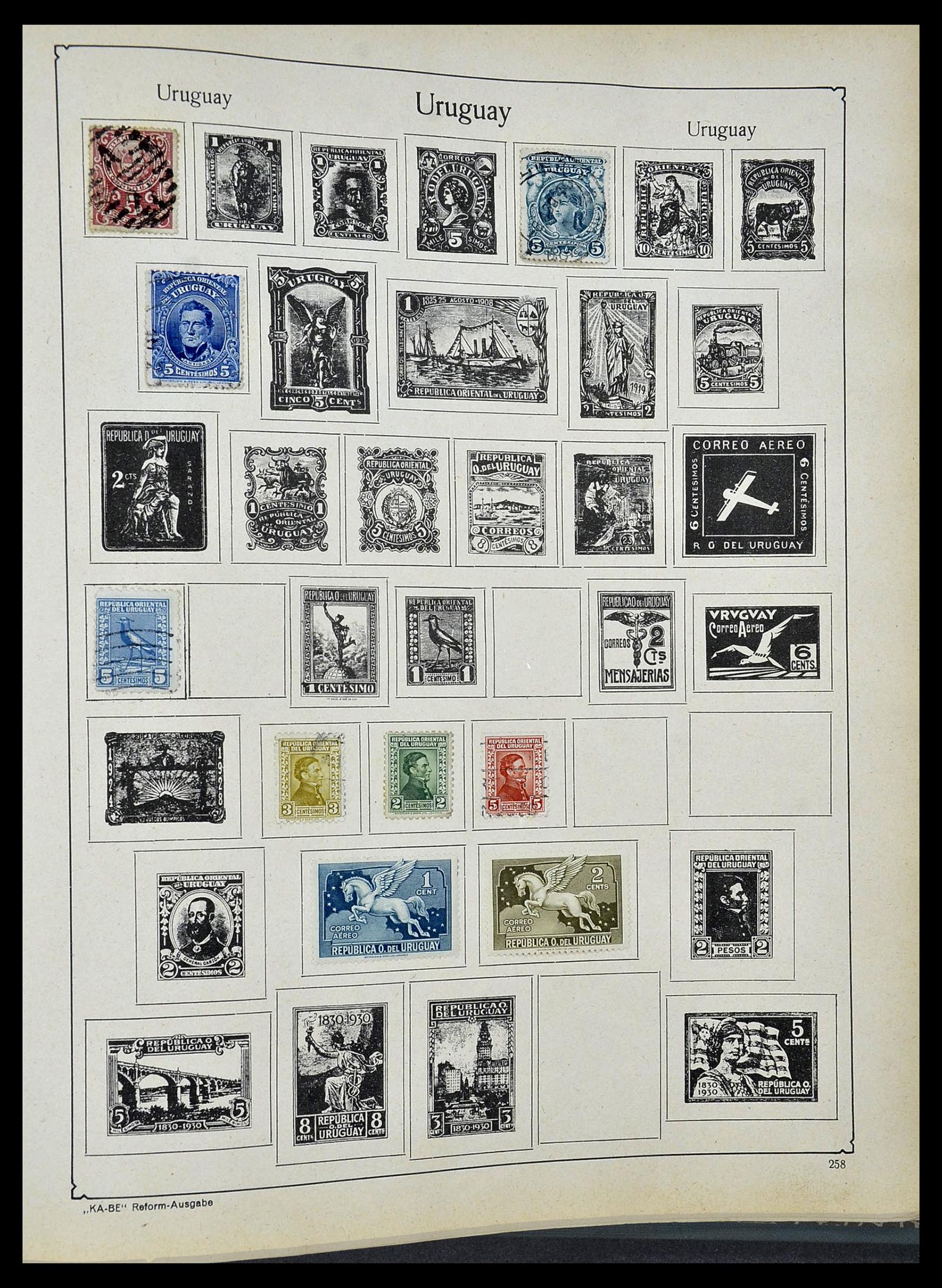 34506 090 - Postzegelverzameling 34506 Wereld 1870-1935.