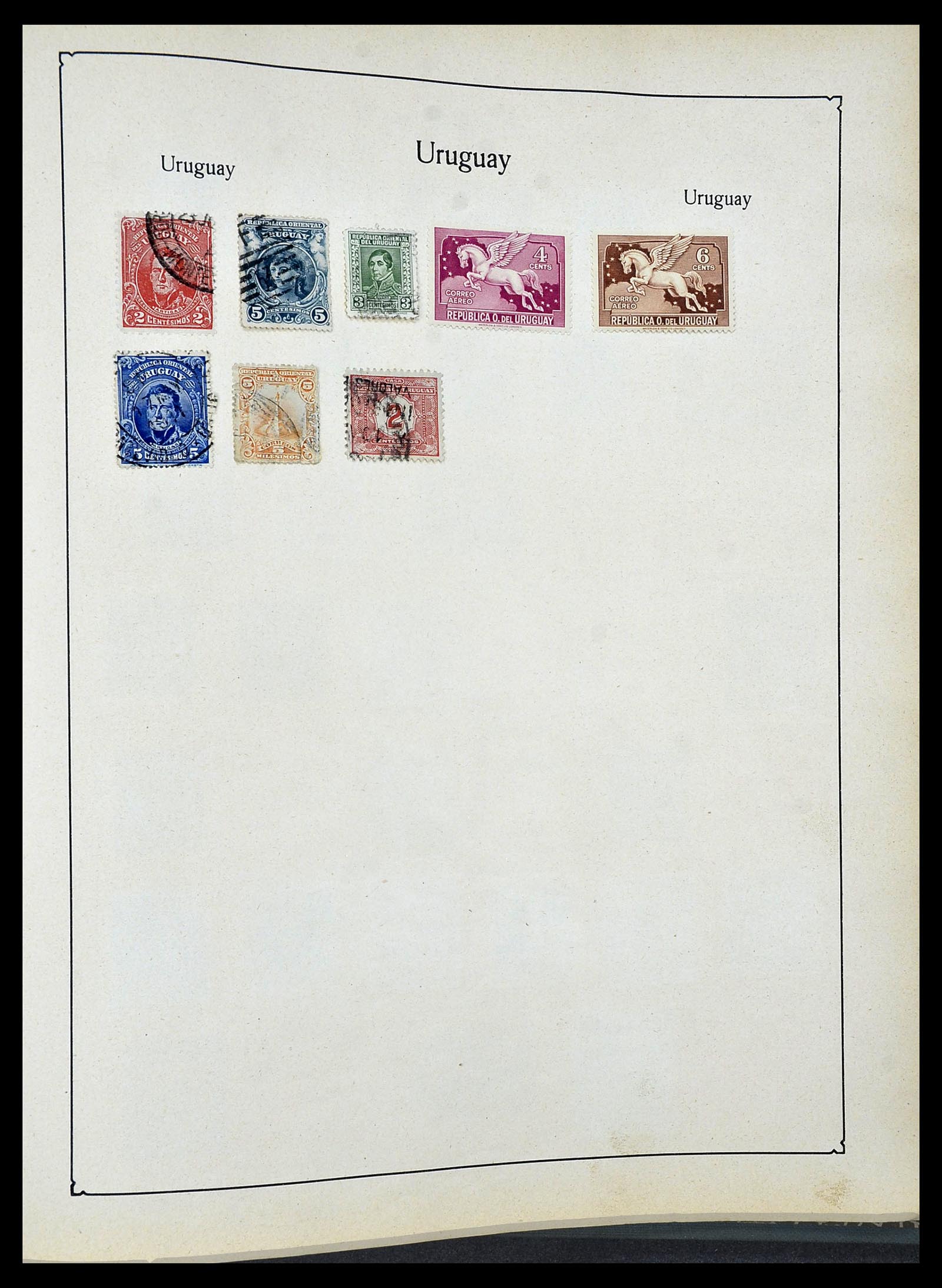 34506 091 - Postzegelverzameling 34506 Wereld 1870-1935.