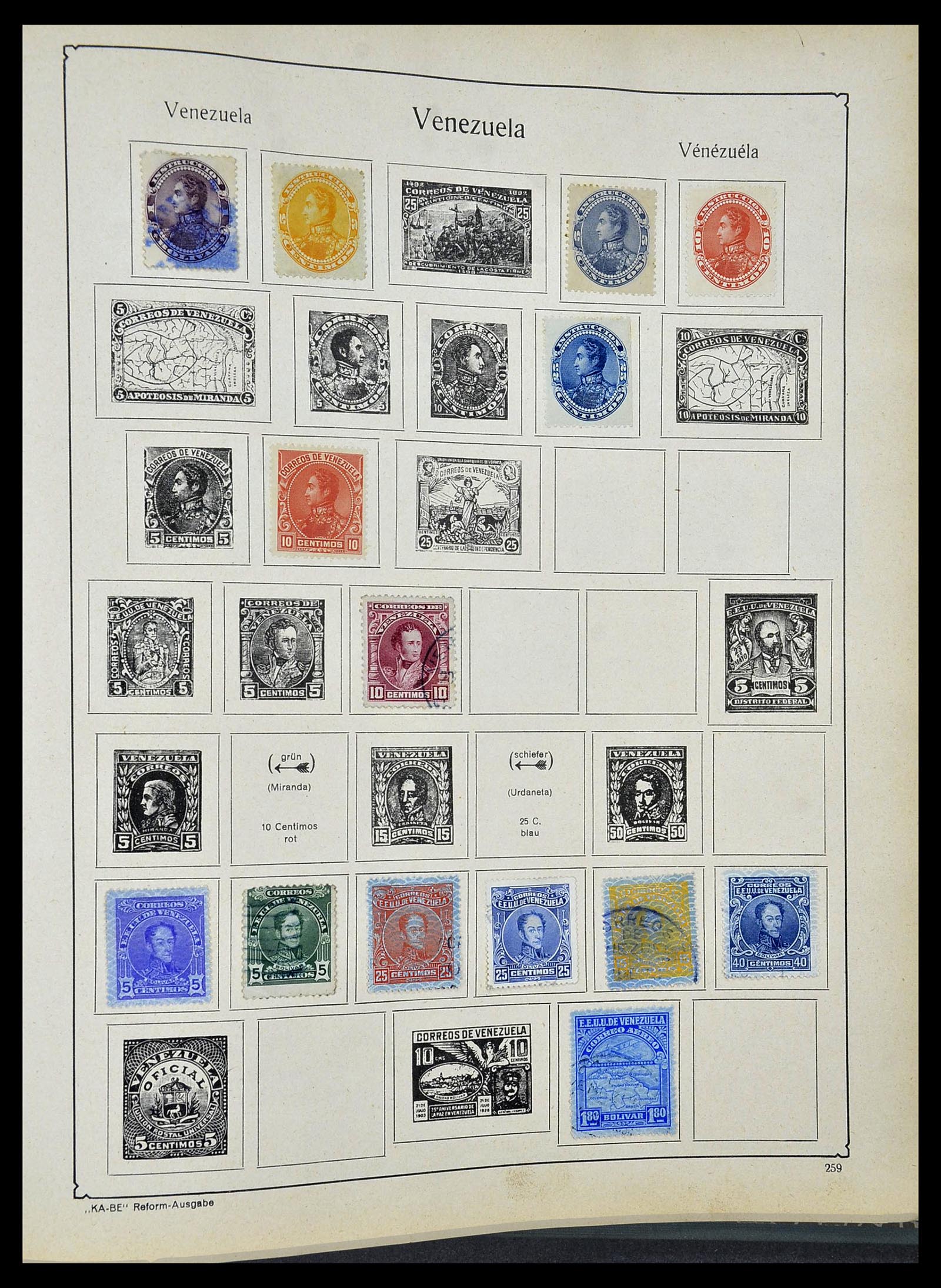 34506 092 - Postzegelverzameling 34506 Wereld 1870-1935.