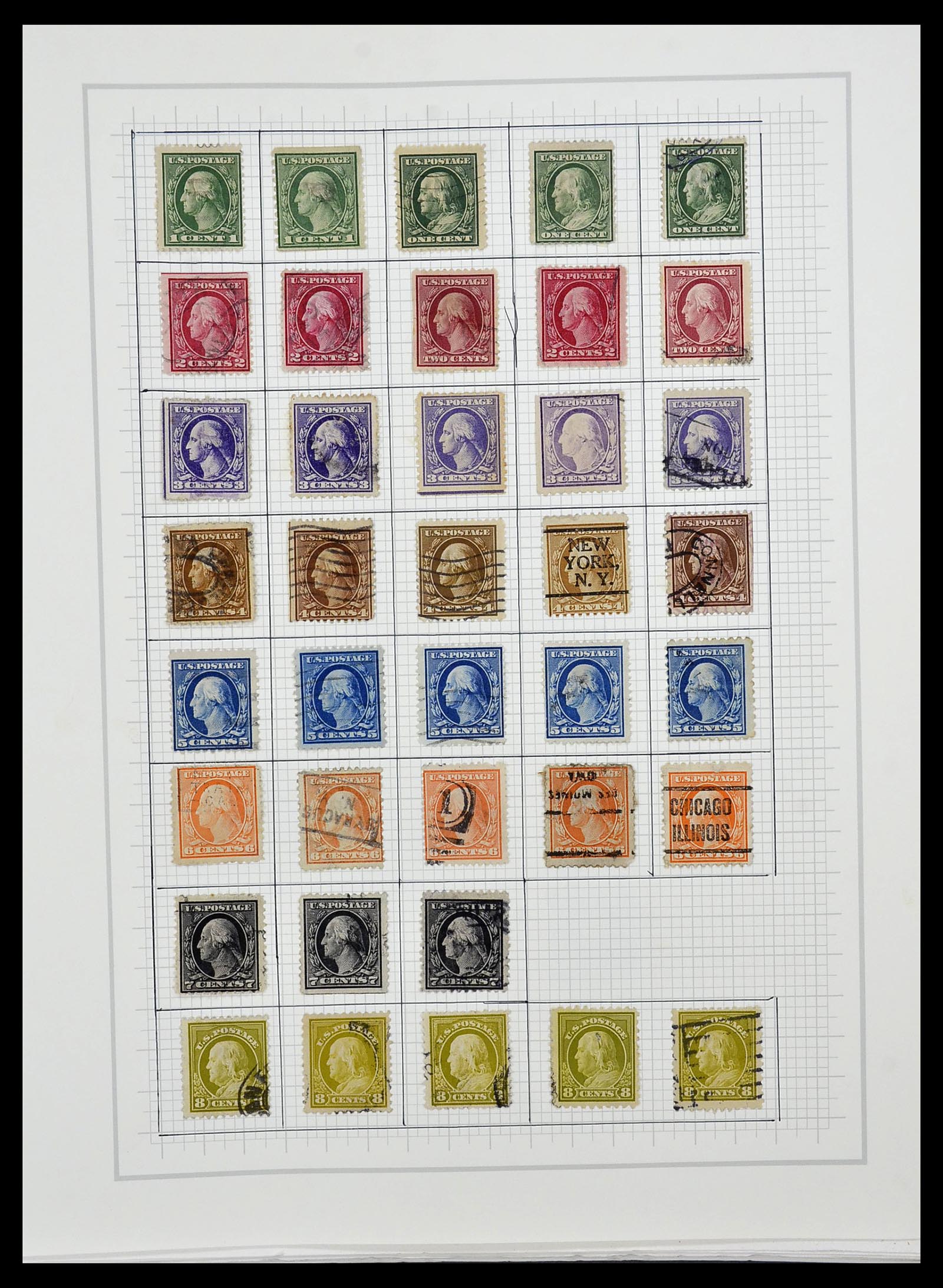 34509 005 - Stamp Collection 34509 USA 1861-1979.