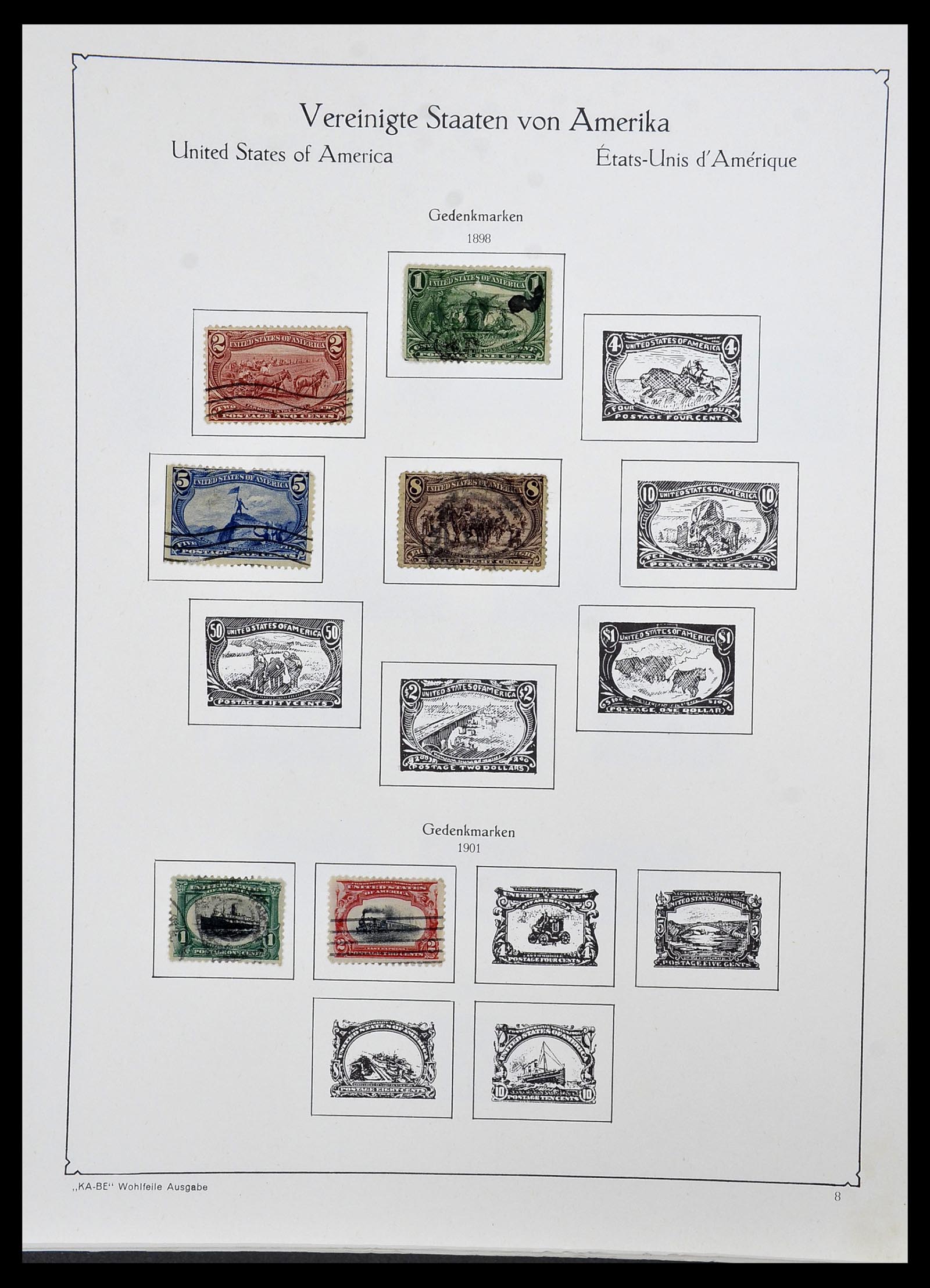 34509 010 - Postzegelverzameling 34509 USA 1861-1979.