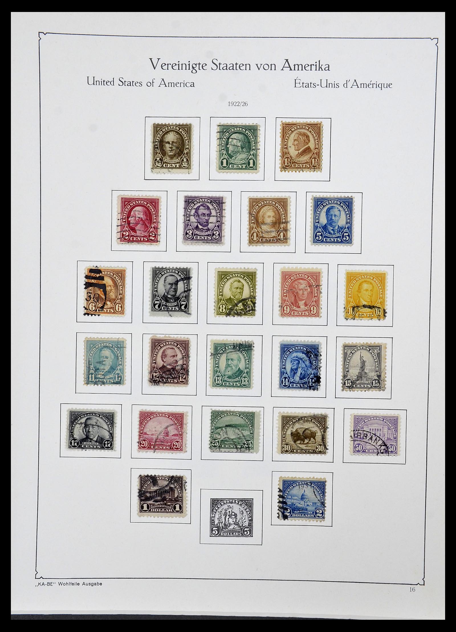 34509 014 - Postzegelverzameling 34509 USA 1861-1979.