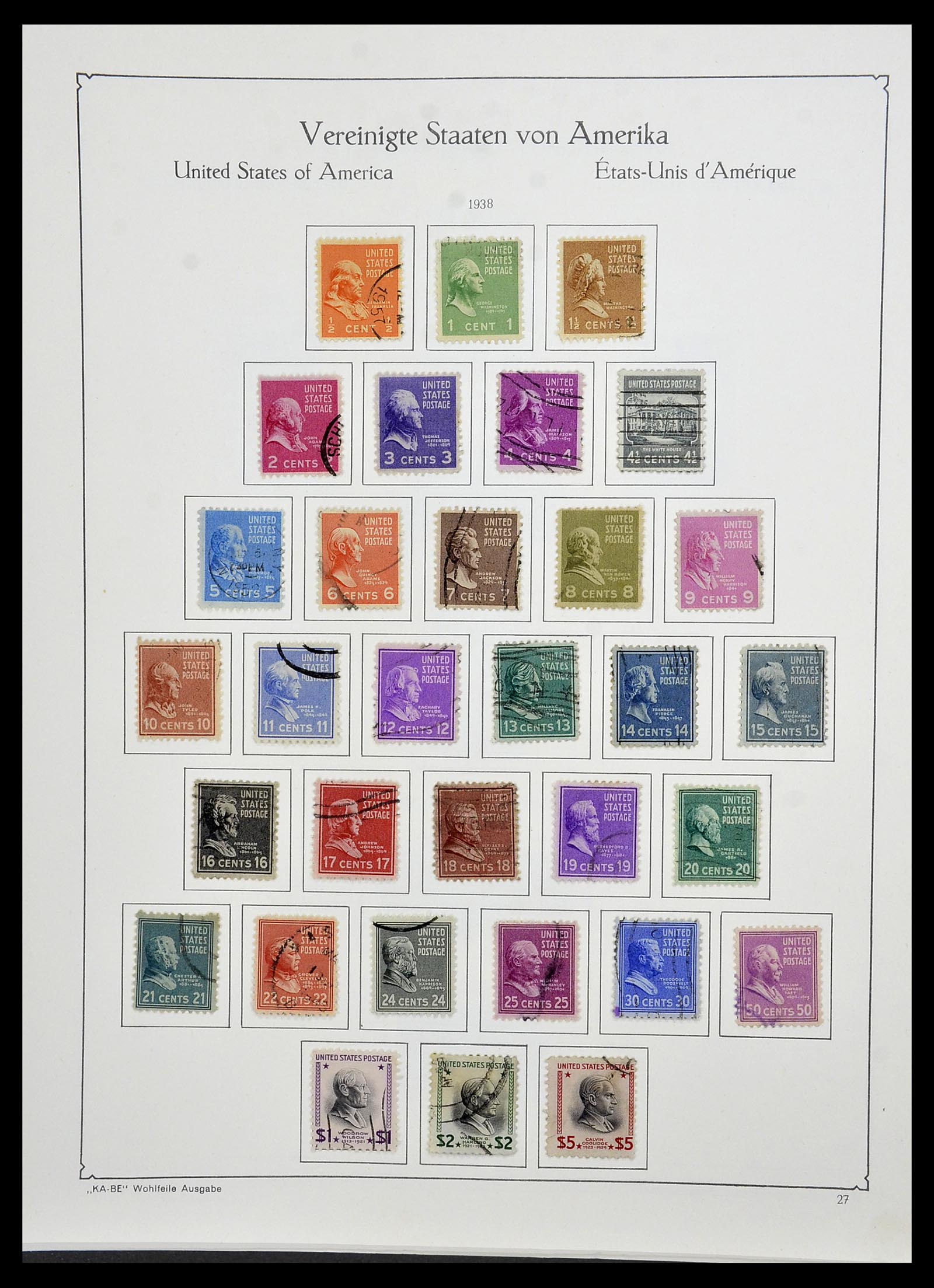 34509 025 - Postzegelverzameling 34509 USA 1861-1979.