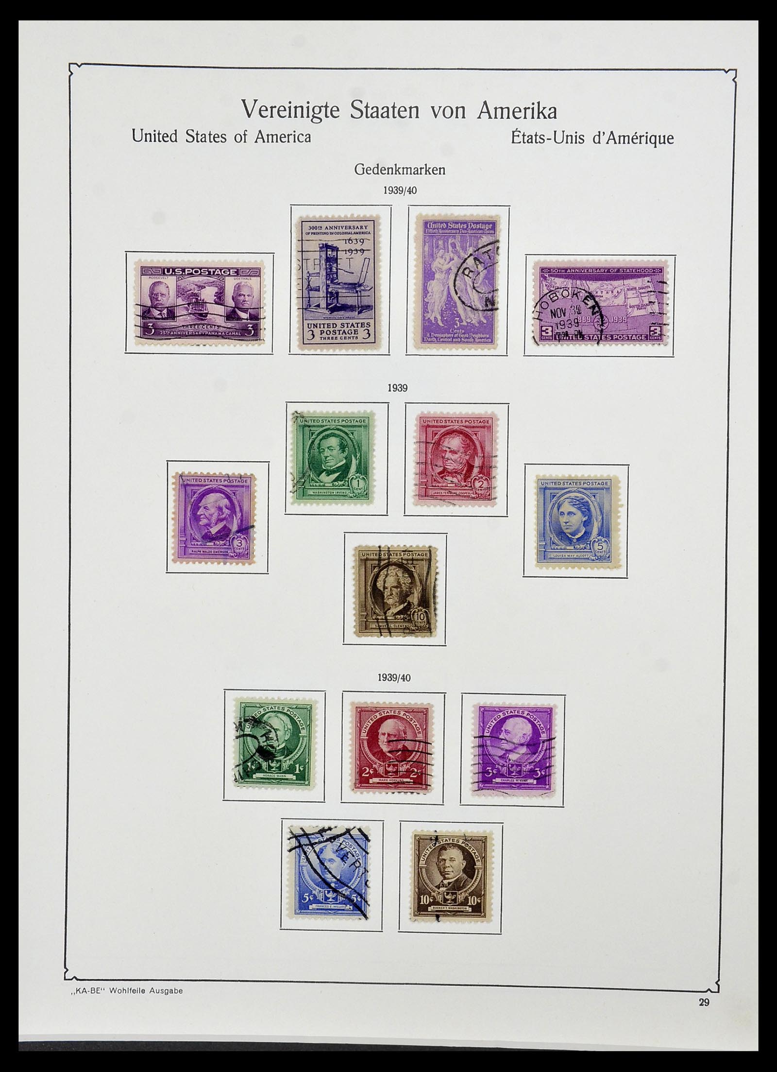 34509 028 - Postzegelverzameling 34509 USA 1861-1979.