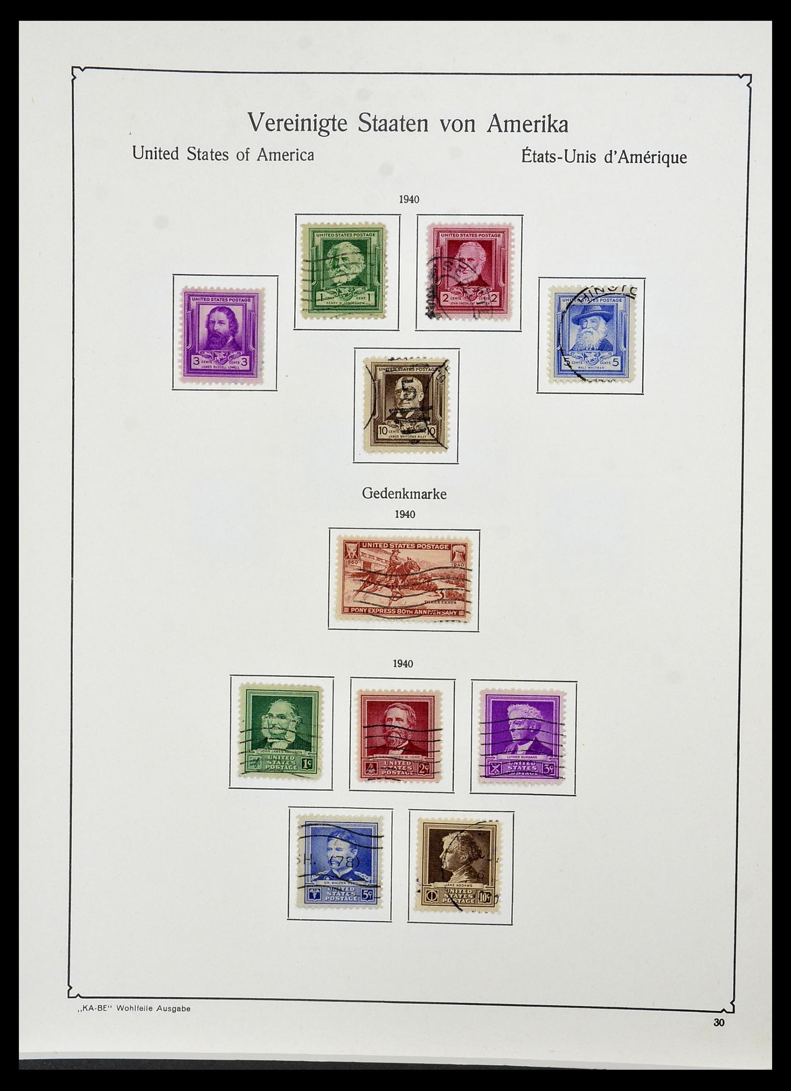 34509 029 - Postzegelverzameling 34509 USA 1861-1979.
