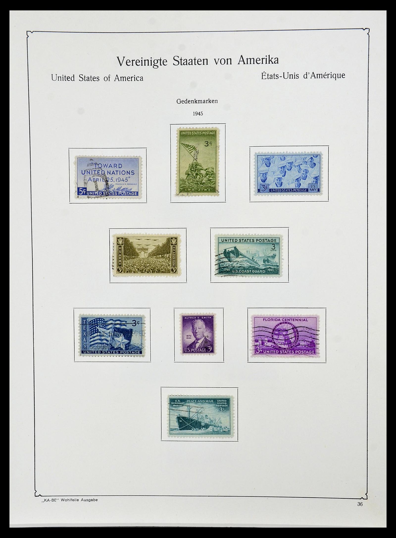34509 035 - Postzegelverzameling 34509 USA 1861-1979.