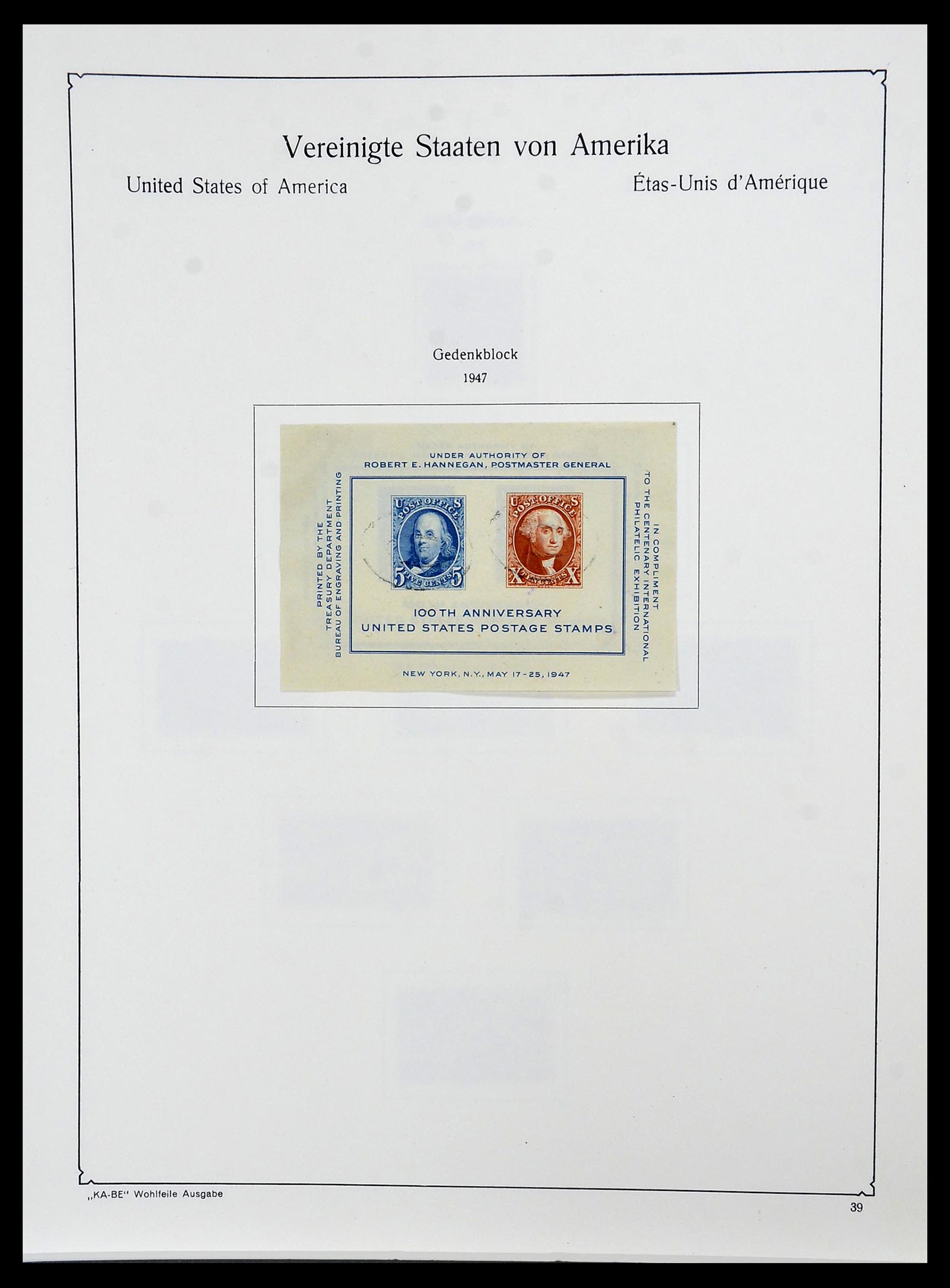 34509 038 - Postzegelverzameling 34509 USA 1861-1979.