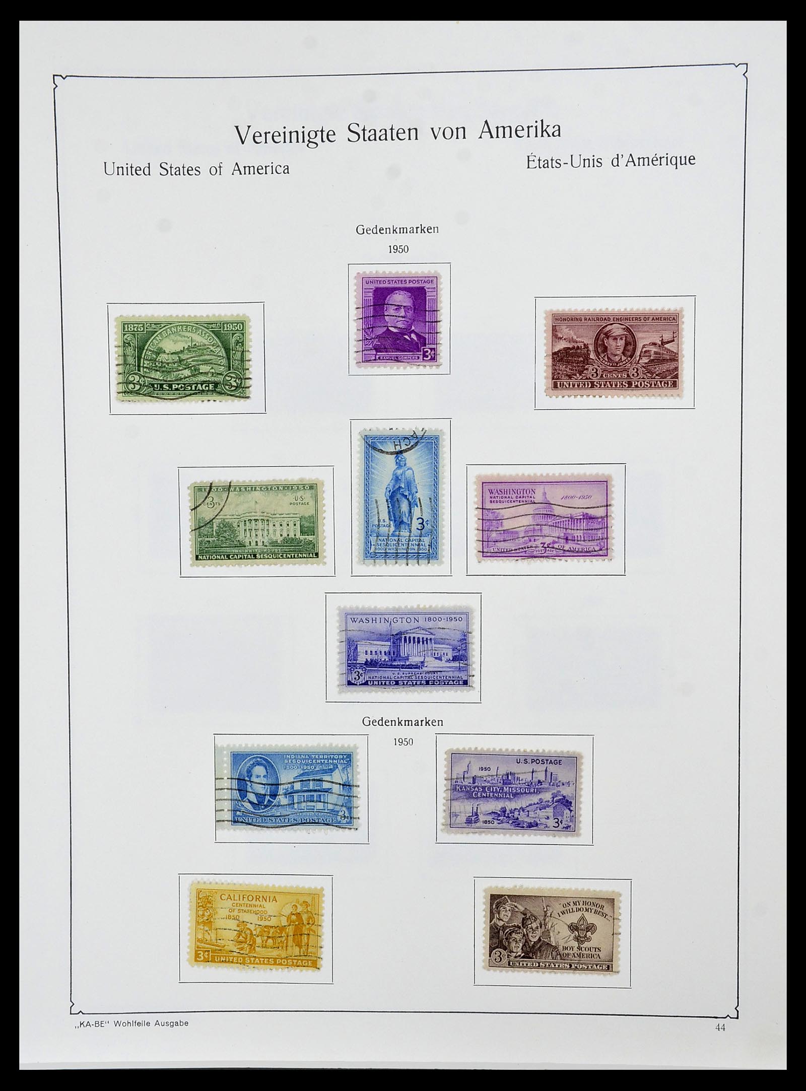 34509 043 - Postzegelverzameling 34509 USA 1861-1979.