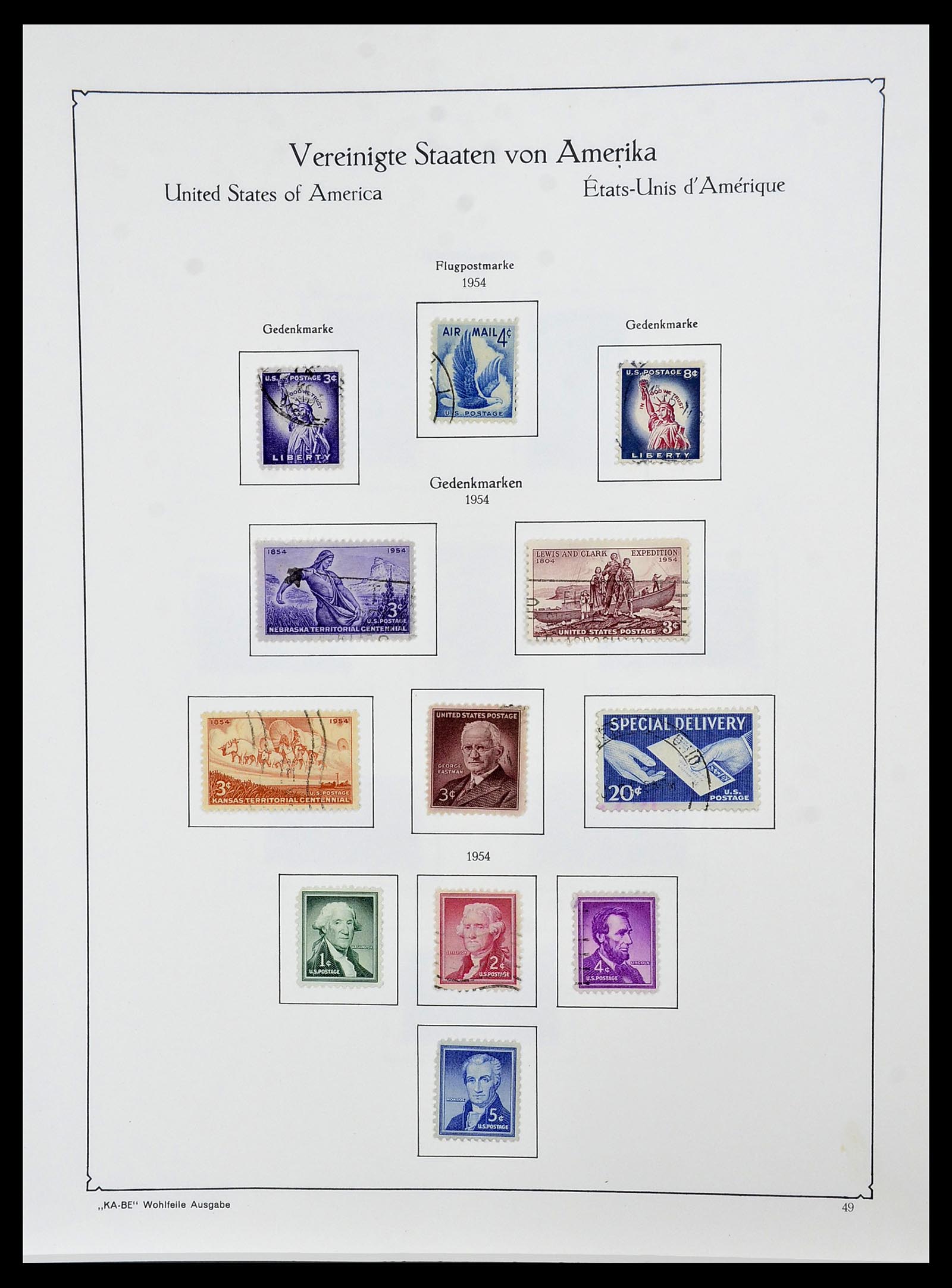 34509 048 - Stamp Collection 34509 USA 1861-1979.