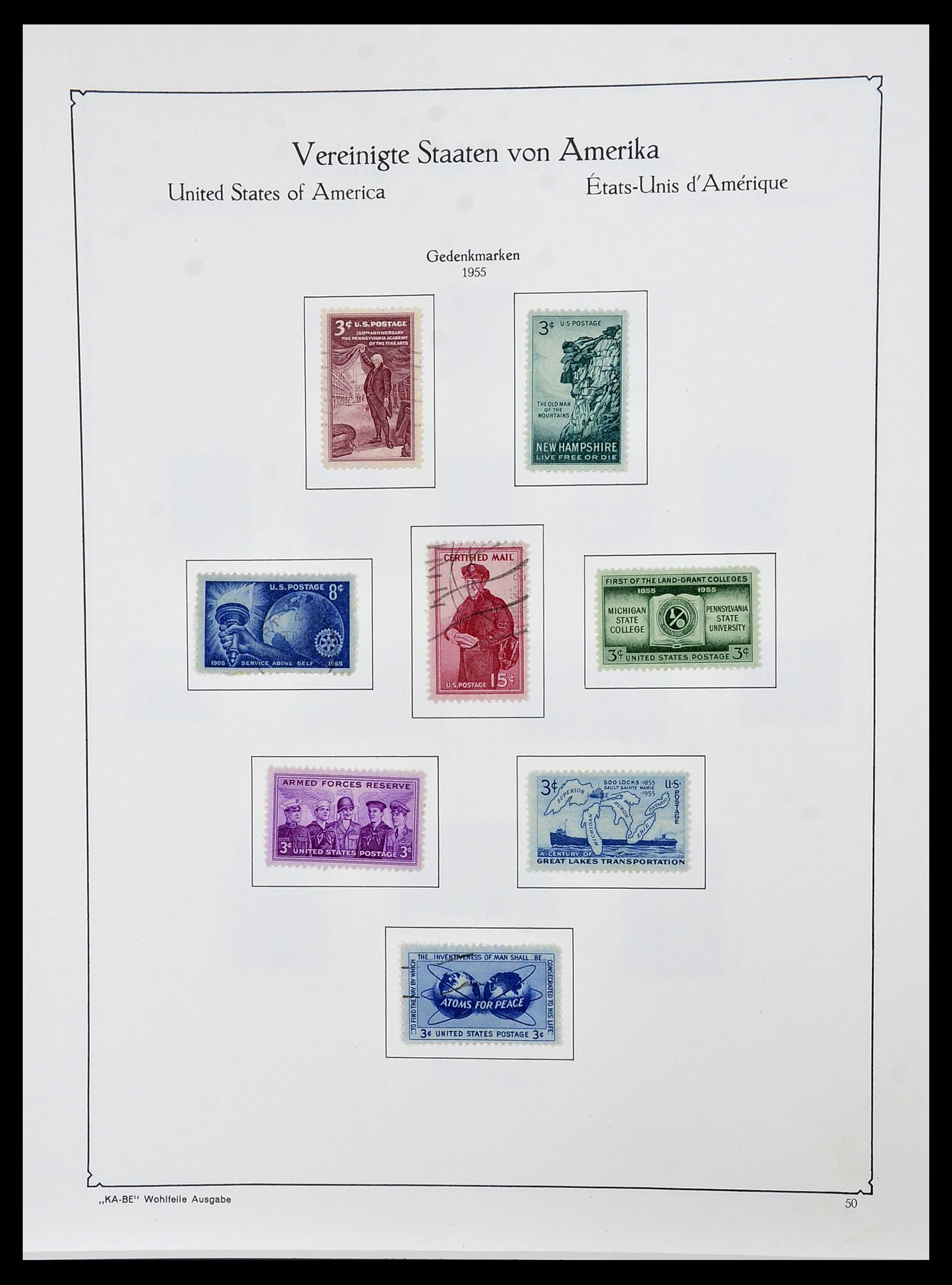 34509 049 - Postzegelverzameling 34509 USA 1861-1979.