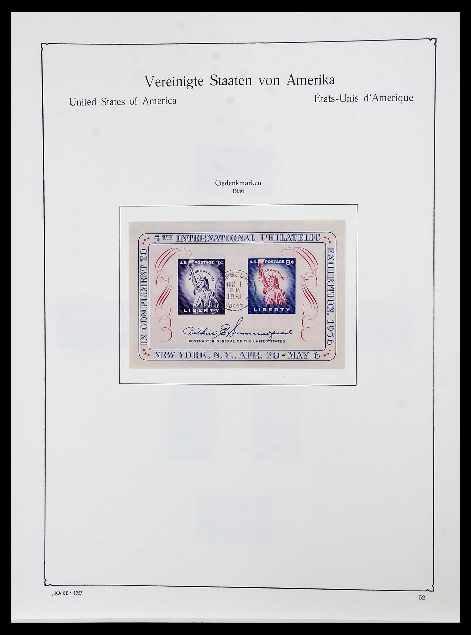 34509 051 - Postzegelverzameling 34509 USA 1861-1979.