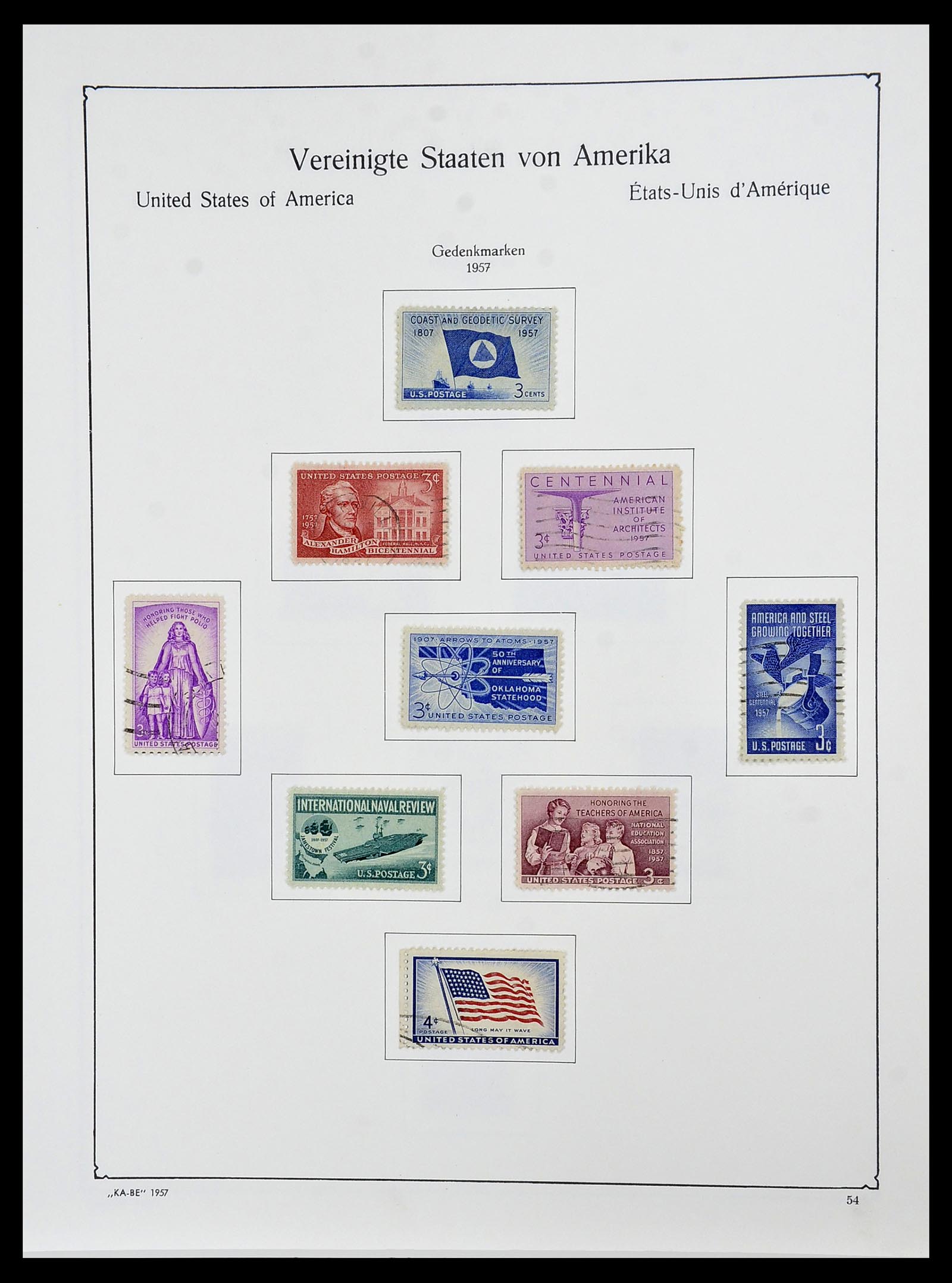 34509 053 - Postzegelverzameling 34509 USA 1861-1979.