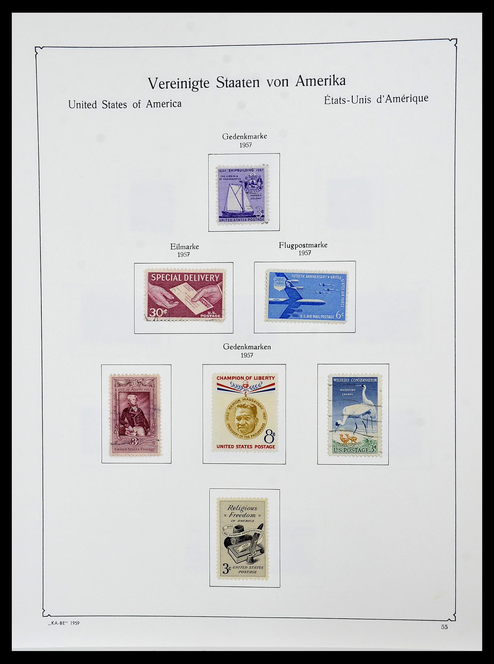 34509 054 - Stamp Collection 34509 USA 1861-1979.