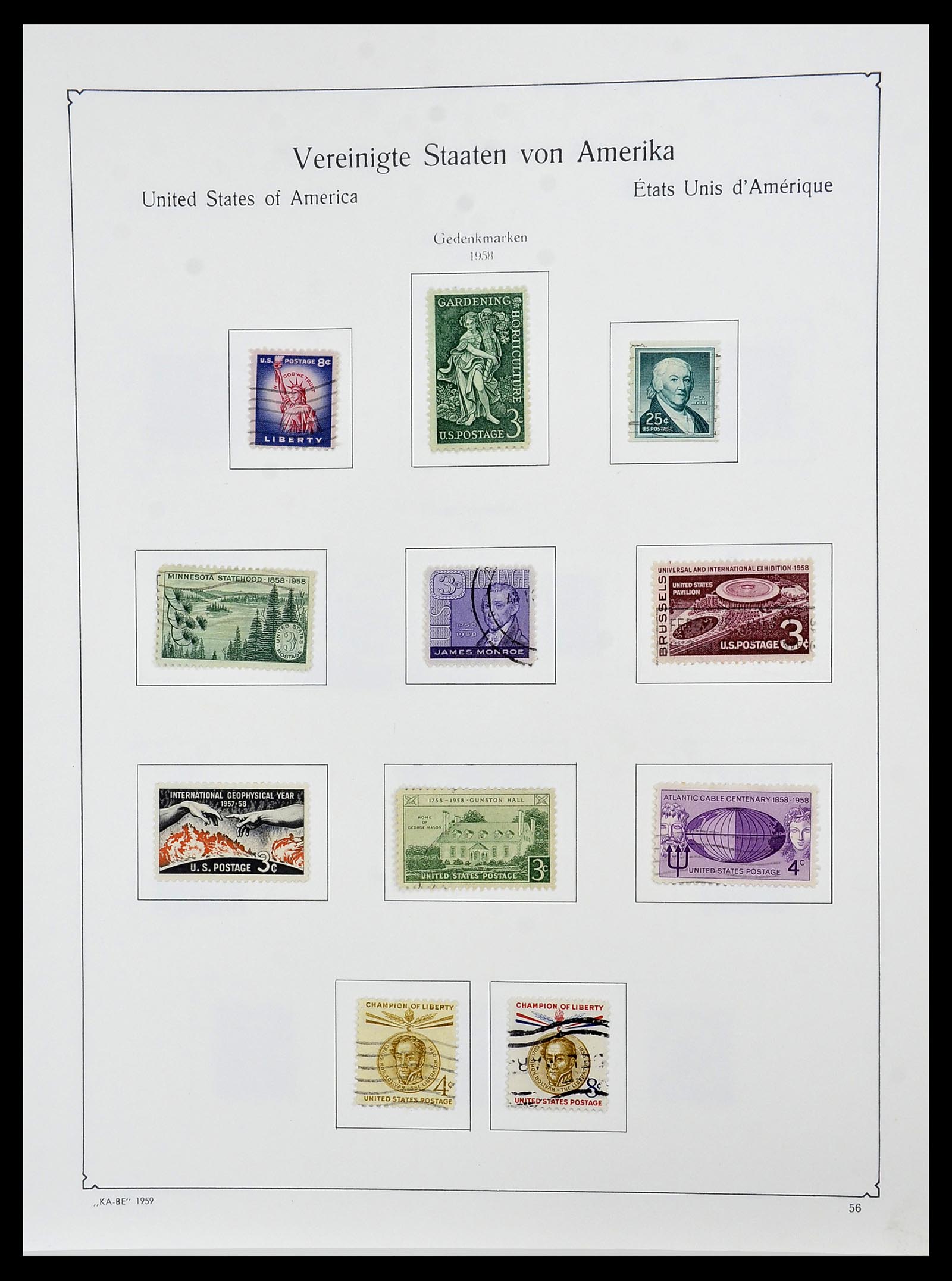 34509 055 - Stamp Collection 34509 USA 1861-1979.