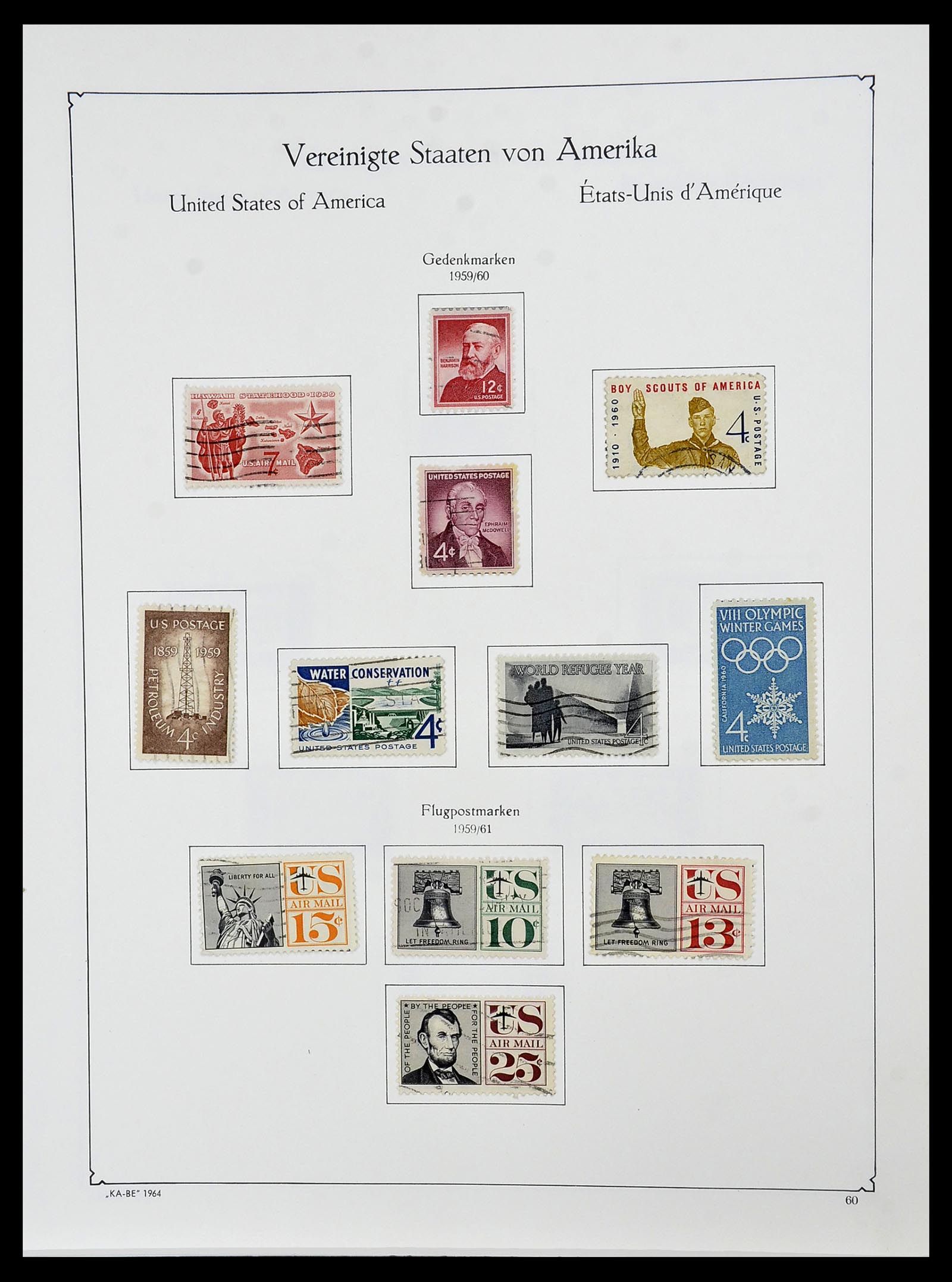 34509 059 - Postzegelverzameling 34509 USA 1861-1979.