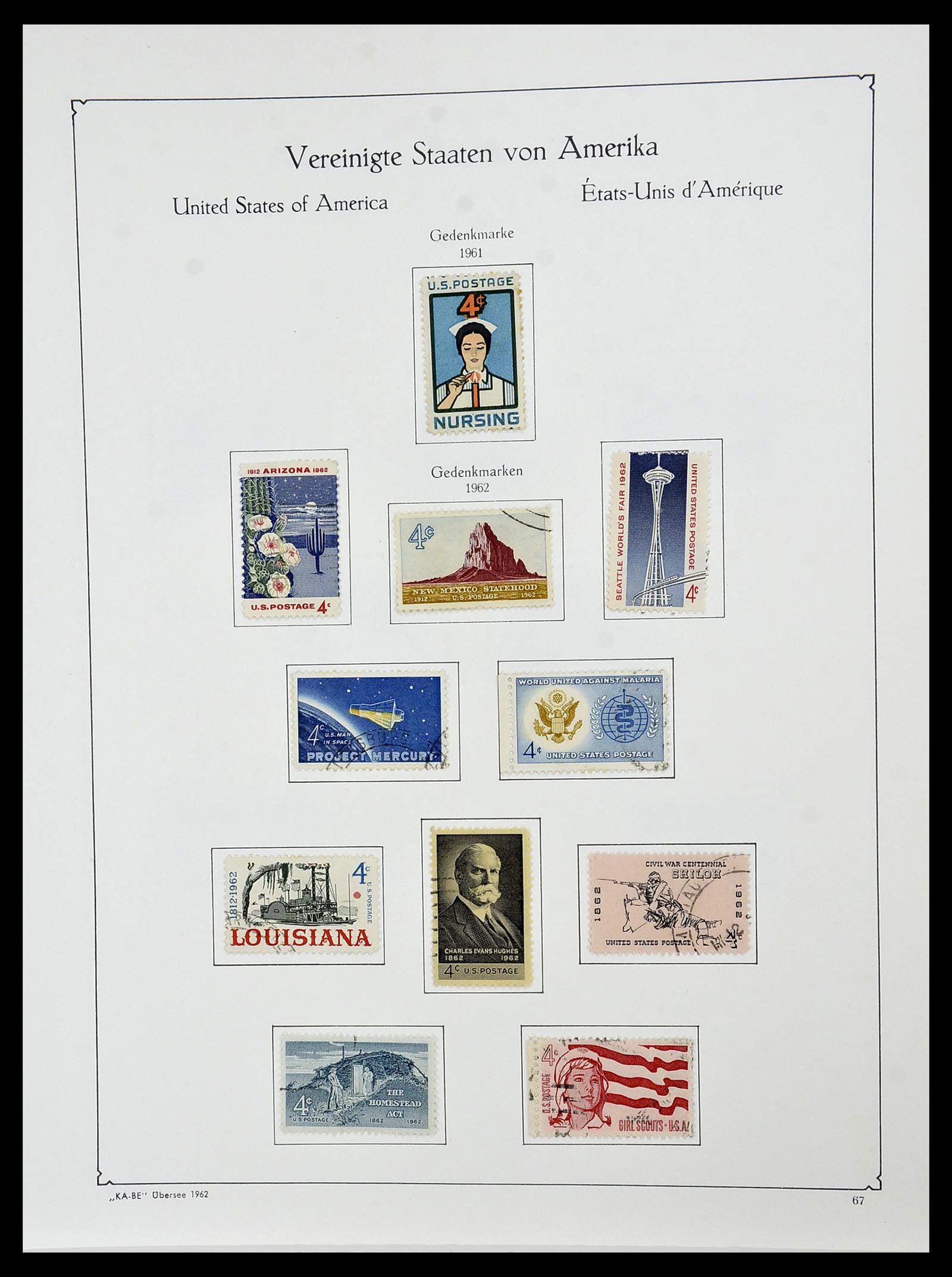 34509 065 - Postzegelverzameling 34509 USA 1861-1979.