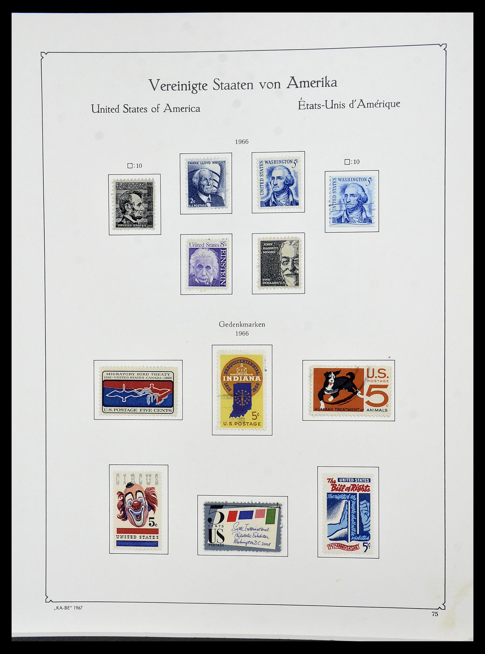 34509 073 - Postzegelverzameling 34509 USA 1861-1979.