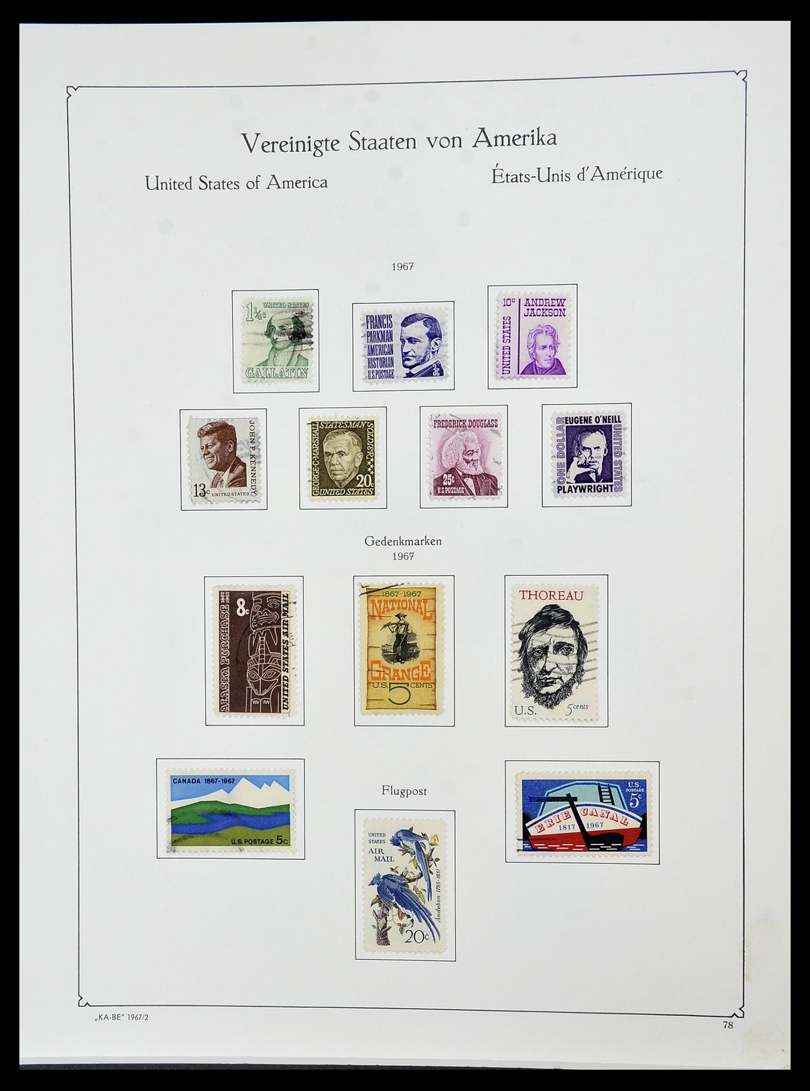 34509 076 - Stamp Collection 34509 USA 1861-1979.