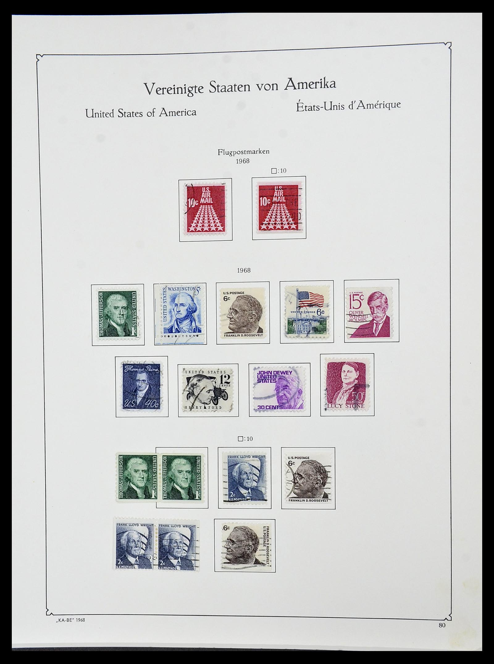 34509 078 - Postzegelverzameling 34509 USA 1861-1979.