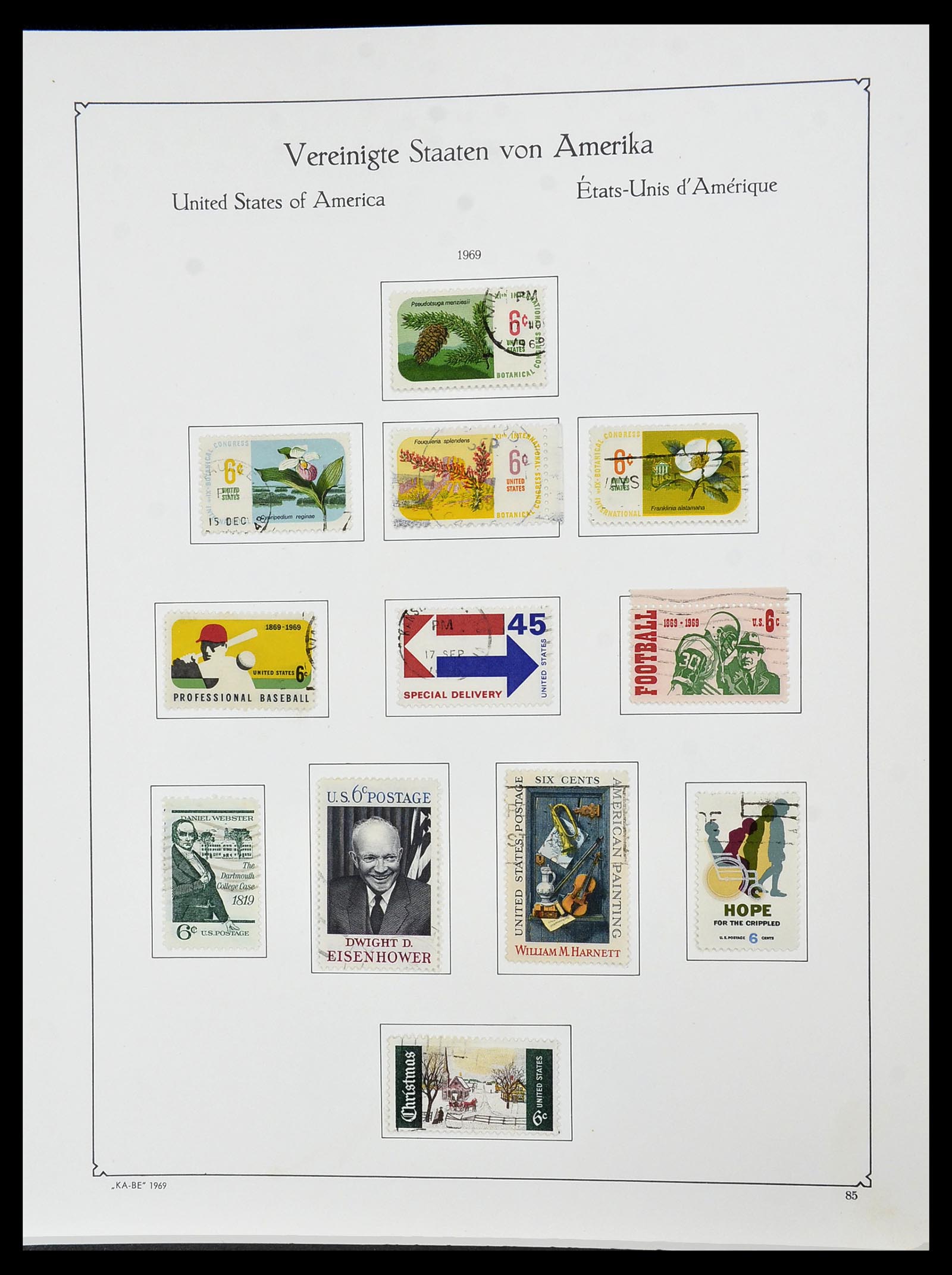 34509 083 - Stamp Collection 34509 USA 1861-1979.