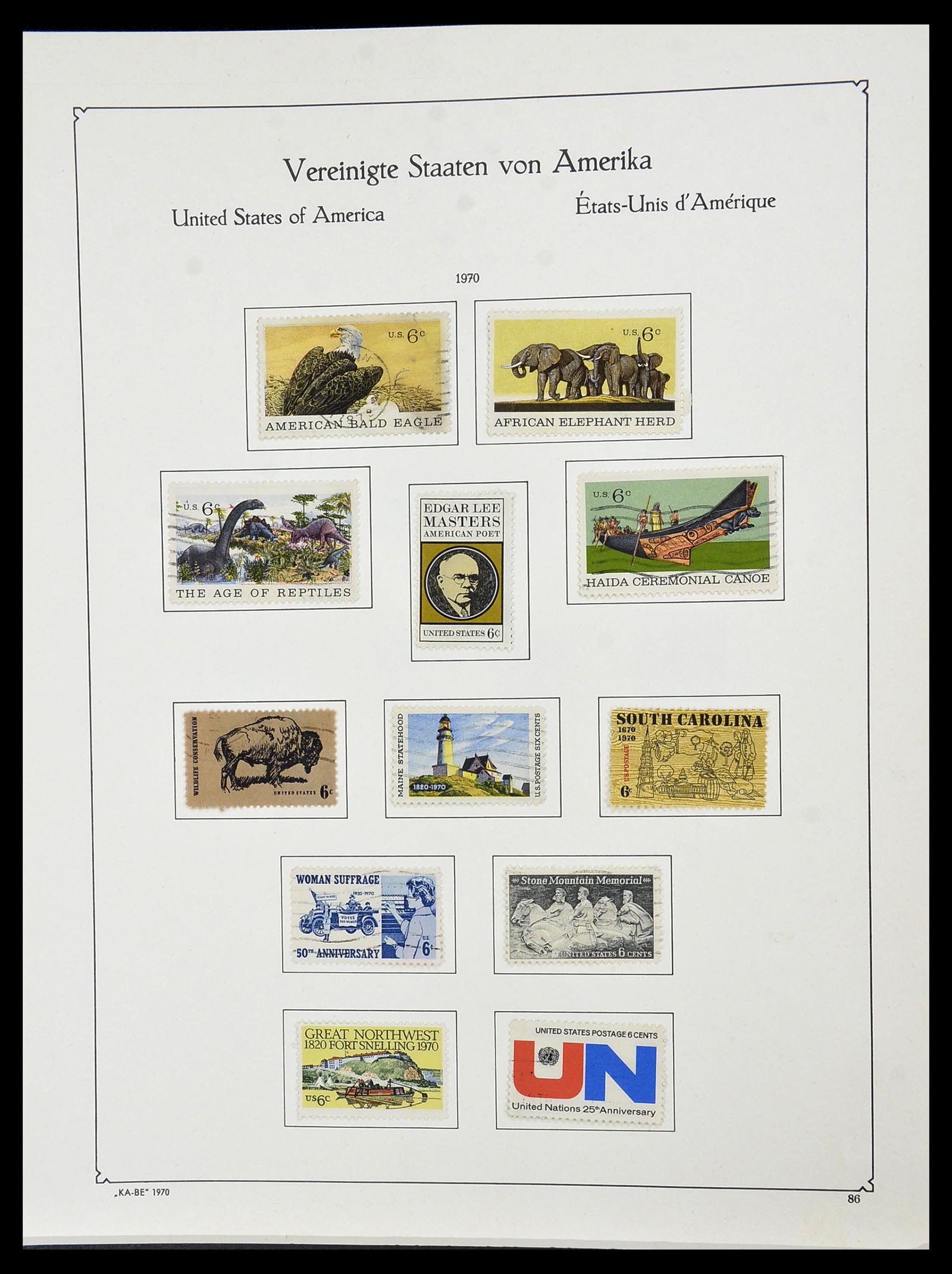 34509 084 - Stamp Collection 34509 USA 1861-1979.