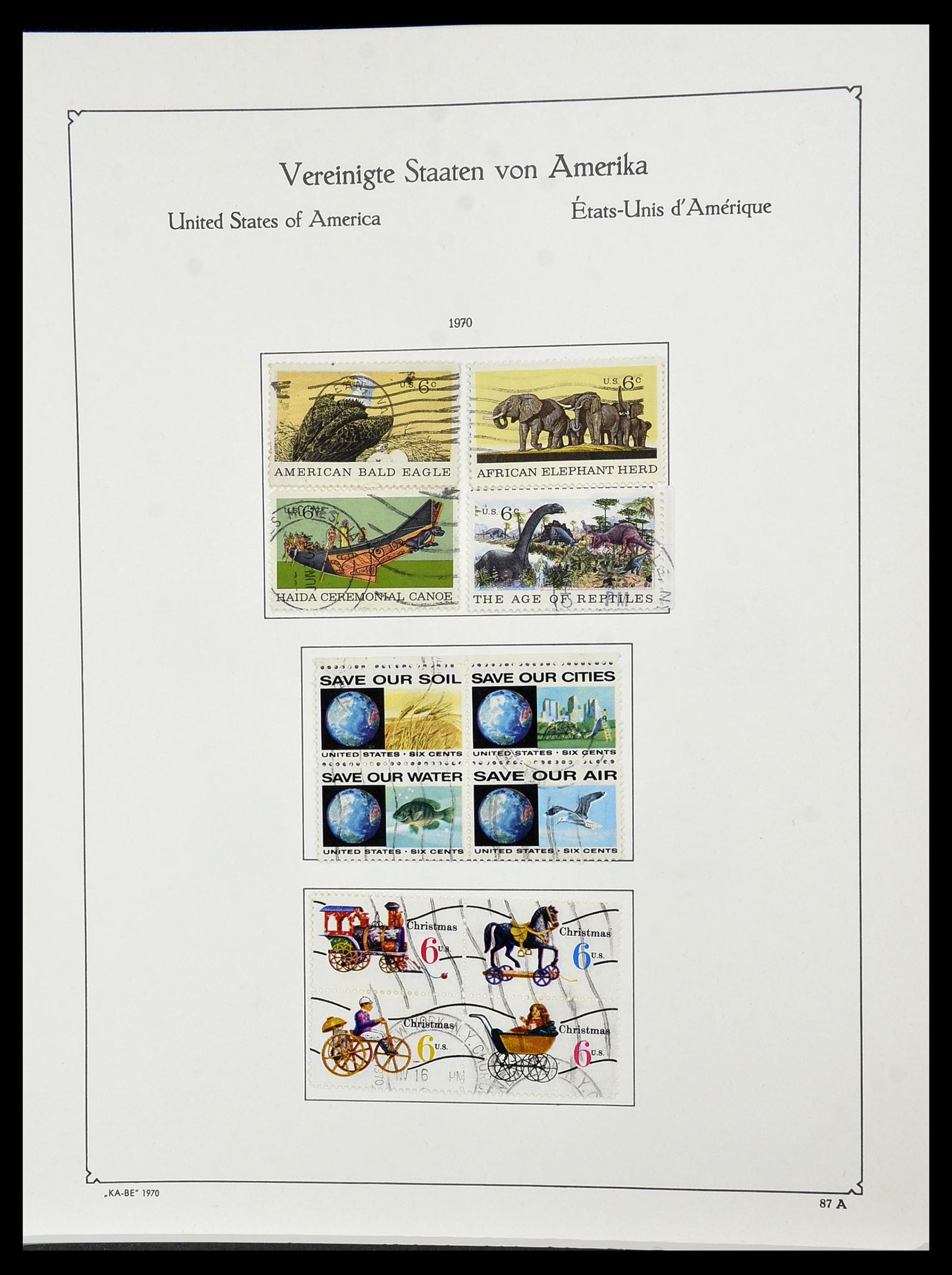 34509 086 - Postzegelverzameling 34509 USA 1861-1979.